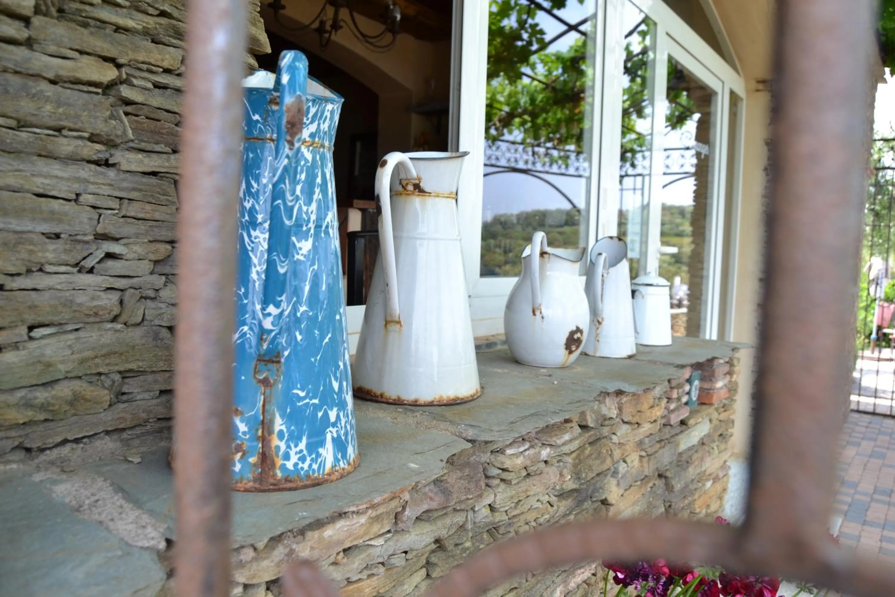 Decorative detail in Casa di Babbo