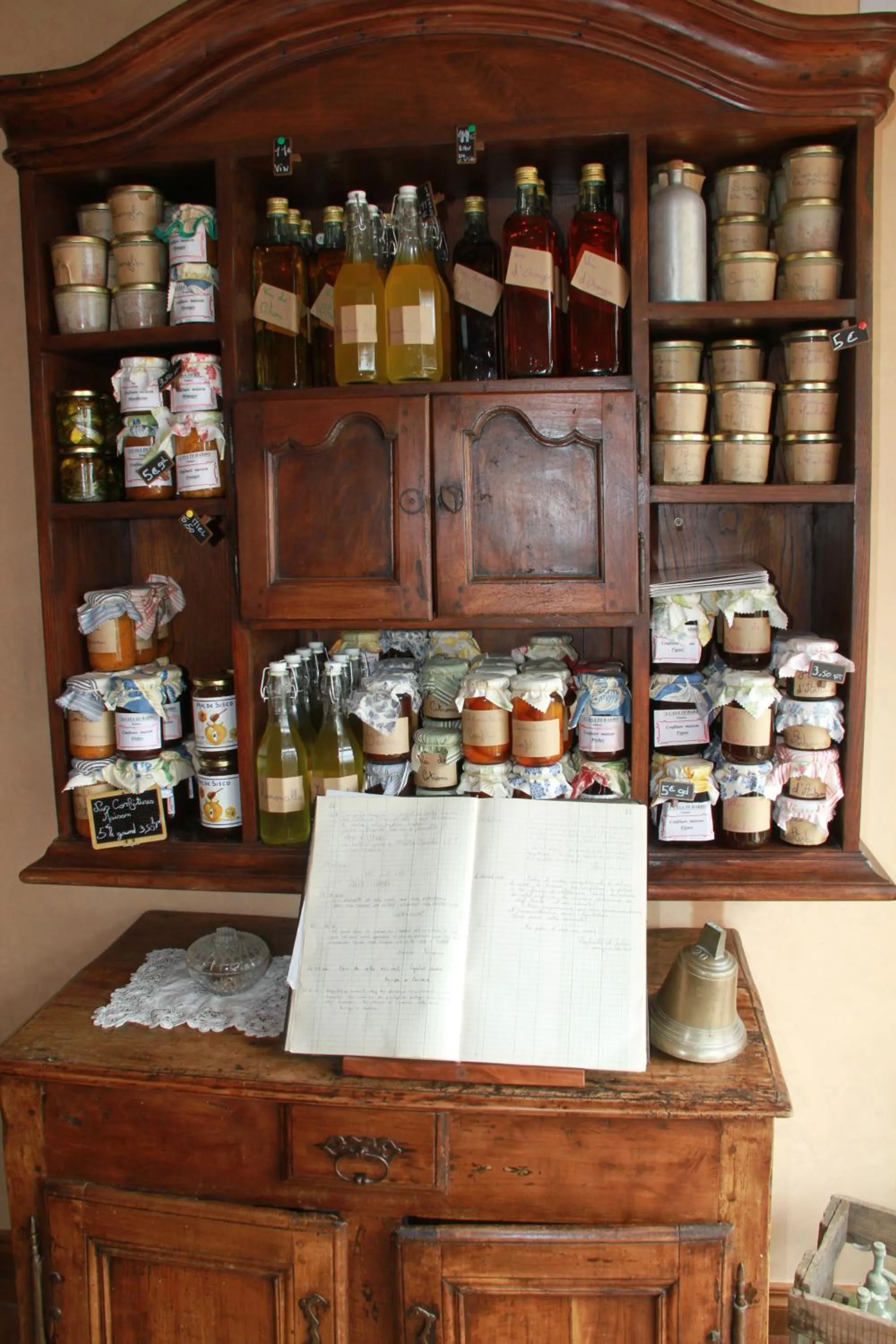 Food and drinks in Casa di Babbo