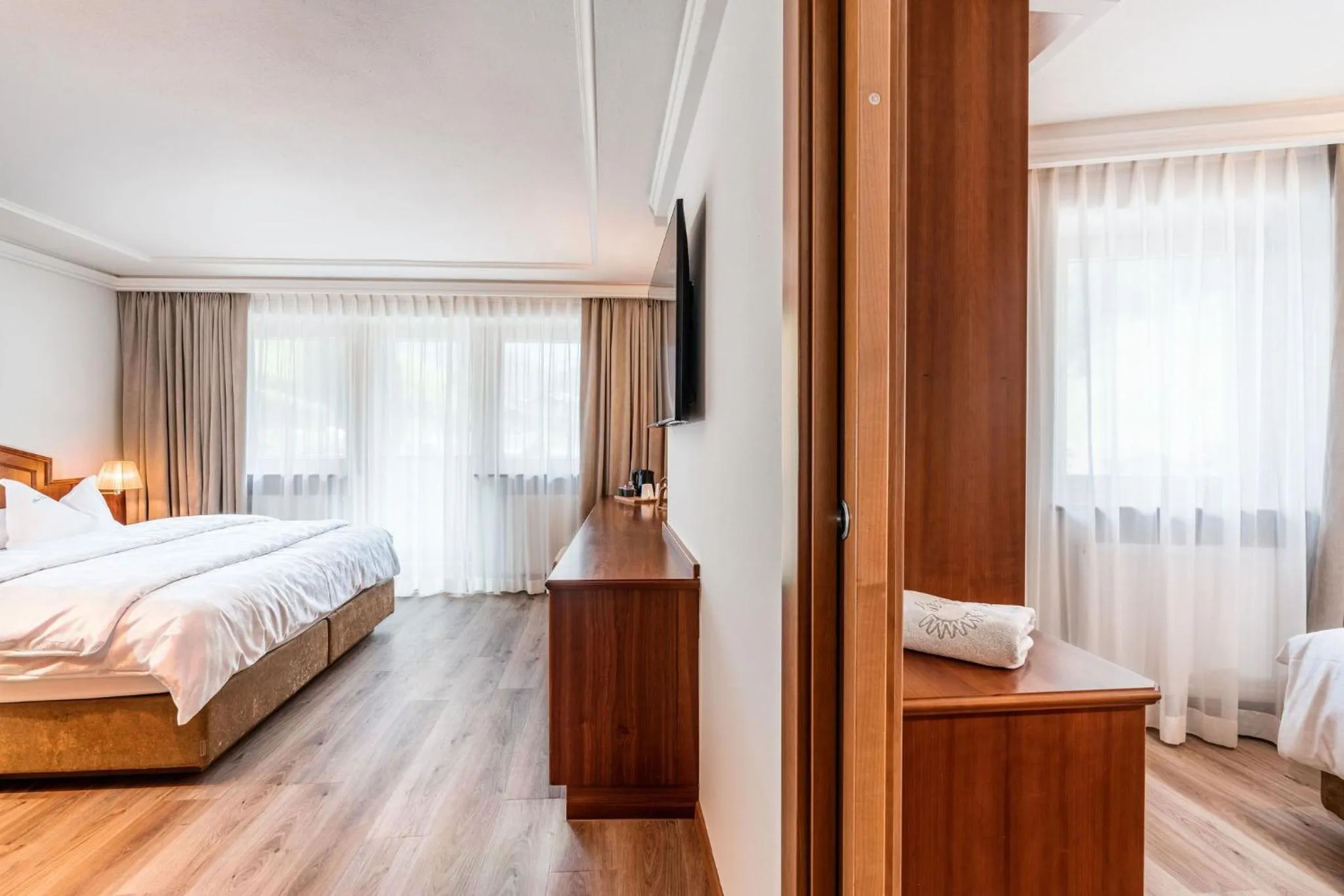 Bed in Hotel Sun Valley