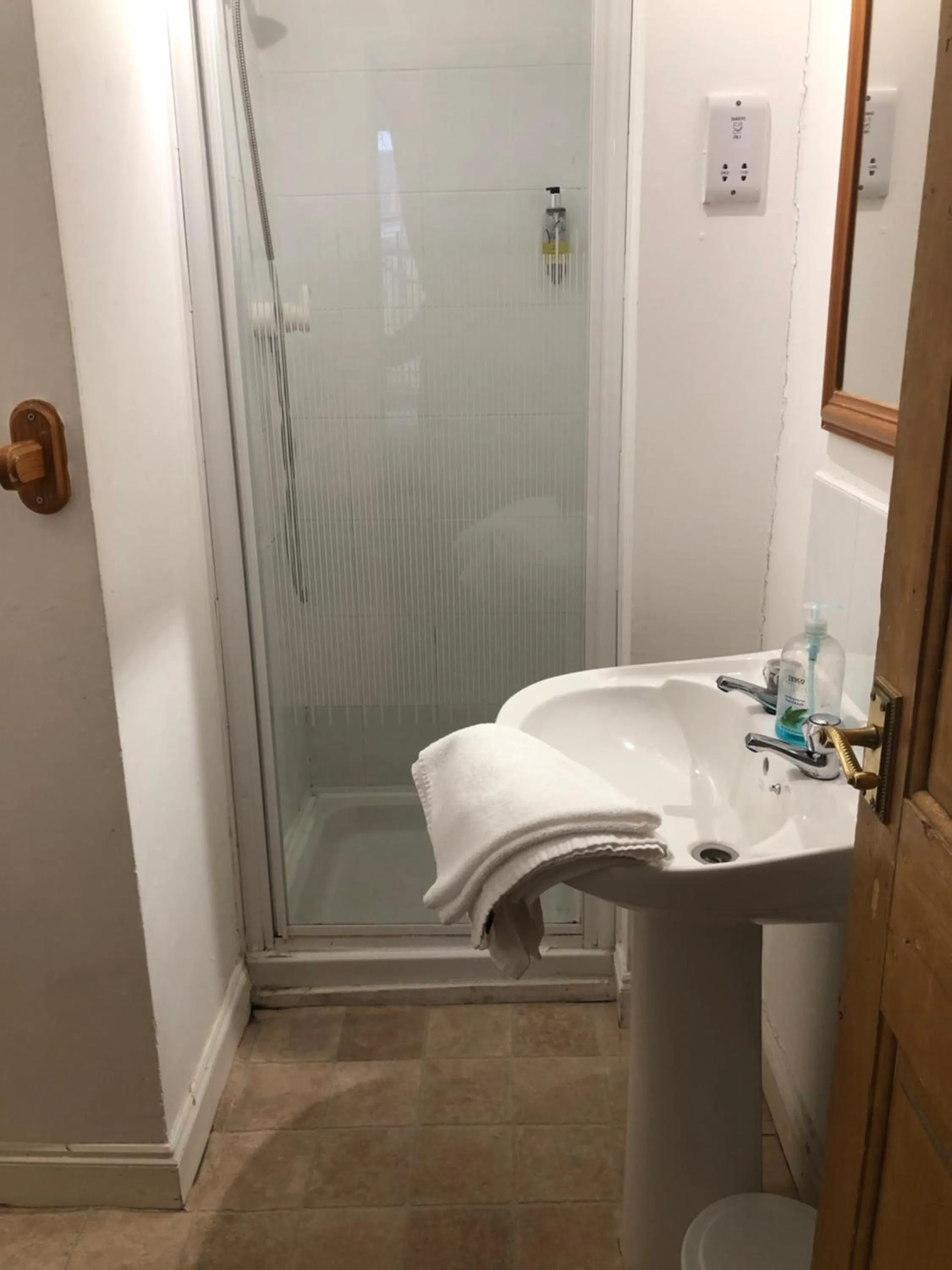 Shower in The Georgian House