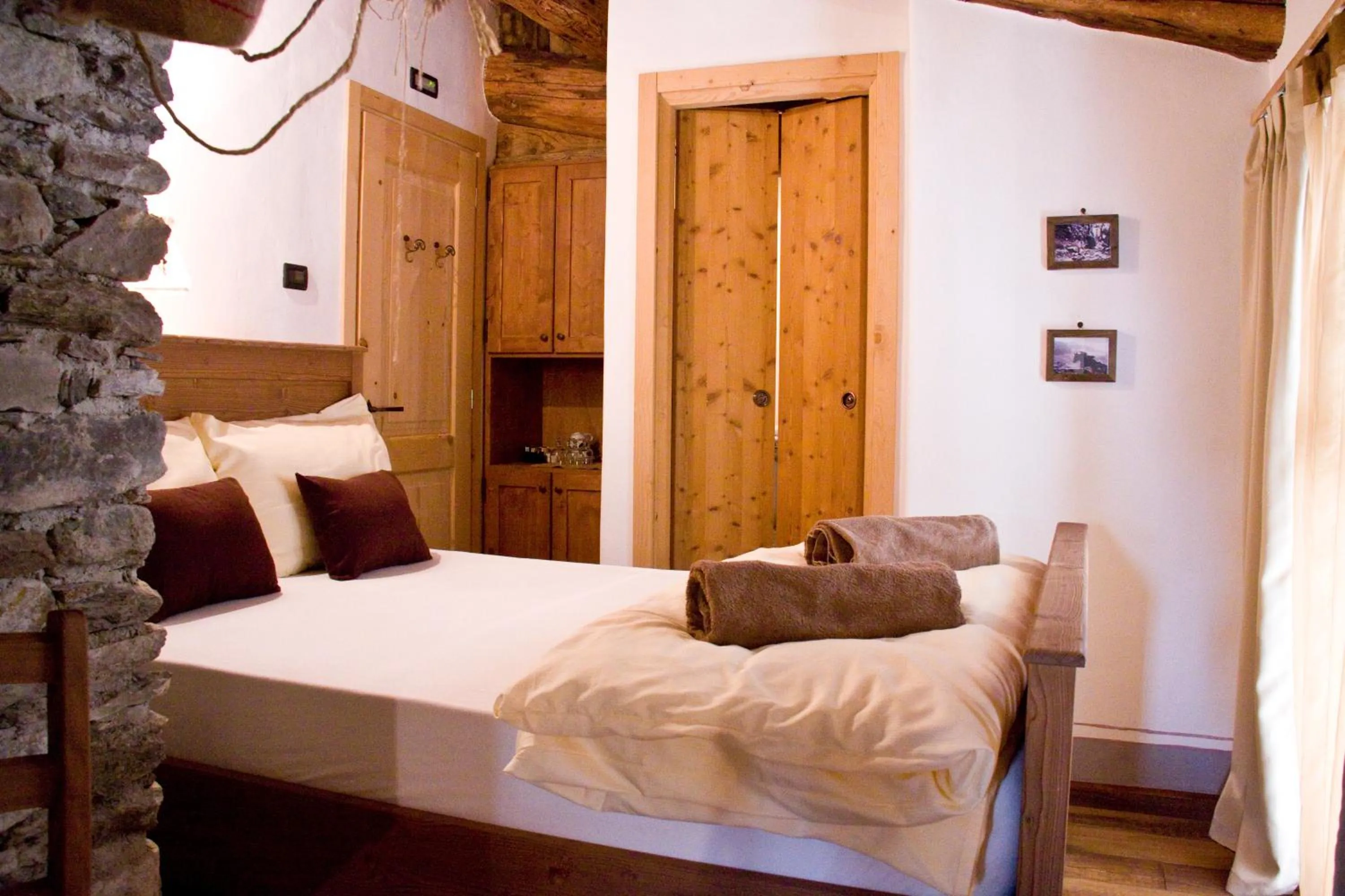 Photo of the whole room, Bed in Contrada Beltramelli