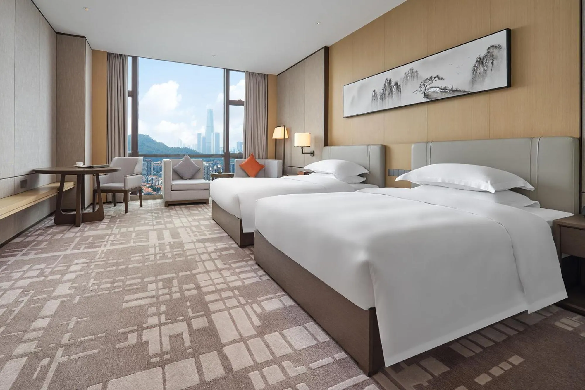 Bed in Dongguan DongCheng International Hotel