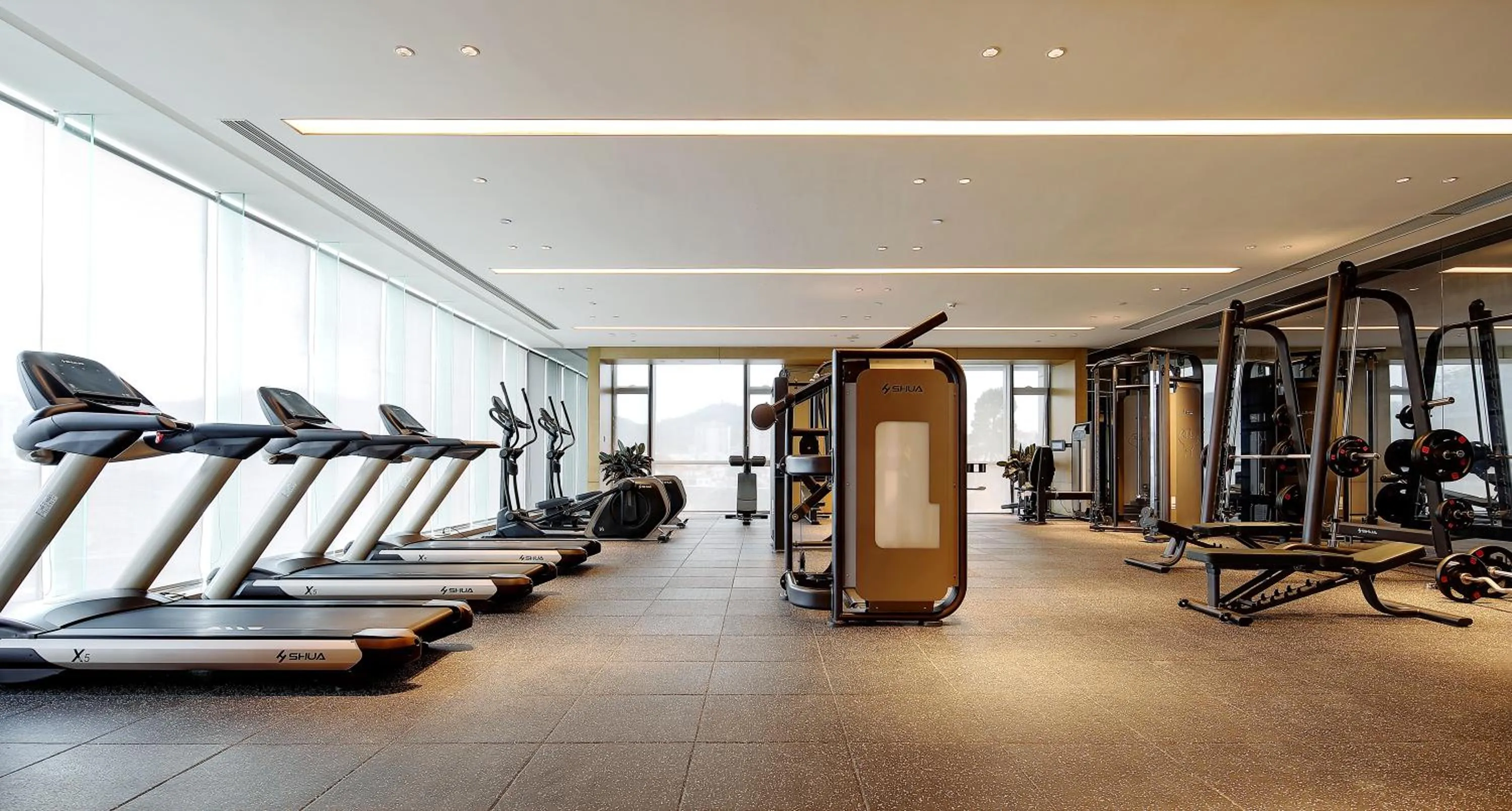 Fitness centre/facilities in Dongguan DongCheng International Hotel