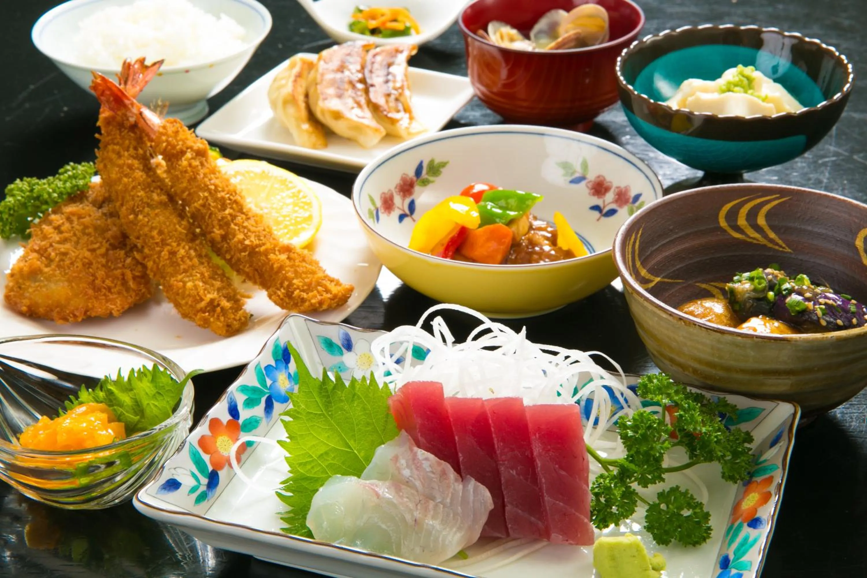 Dinner in Hotel Meijiya