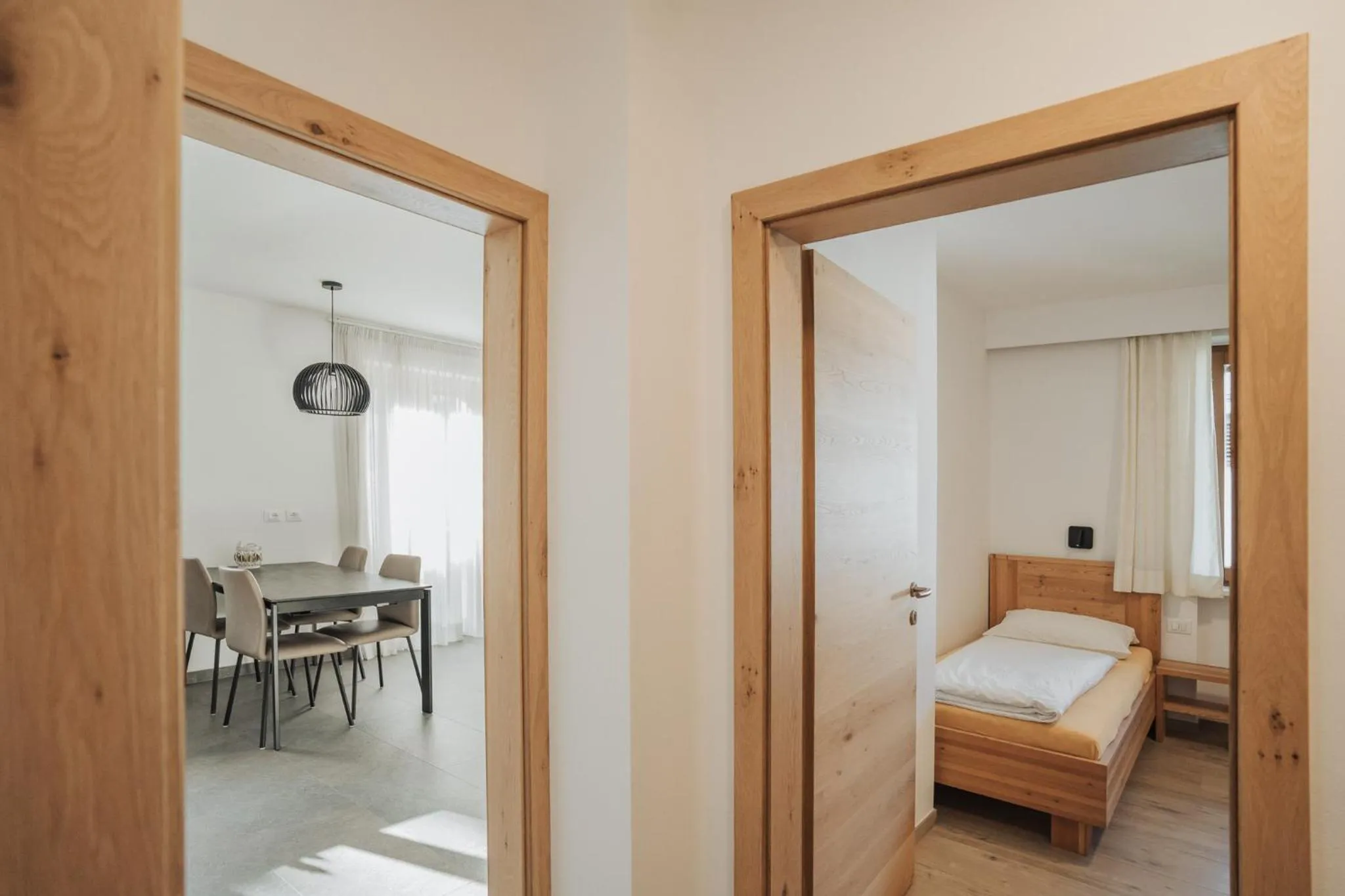 Living room, Bed in Residence Karpoforus