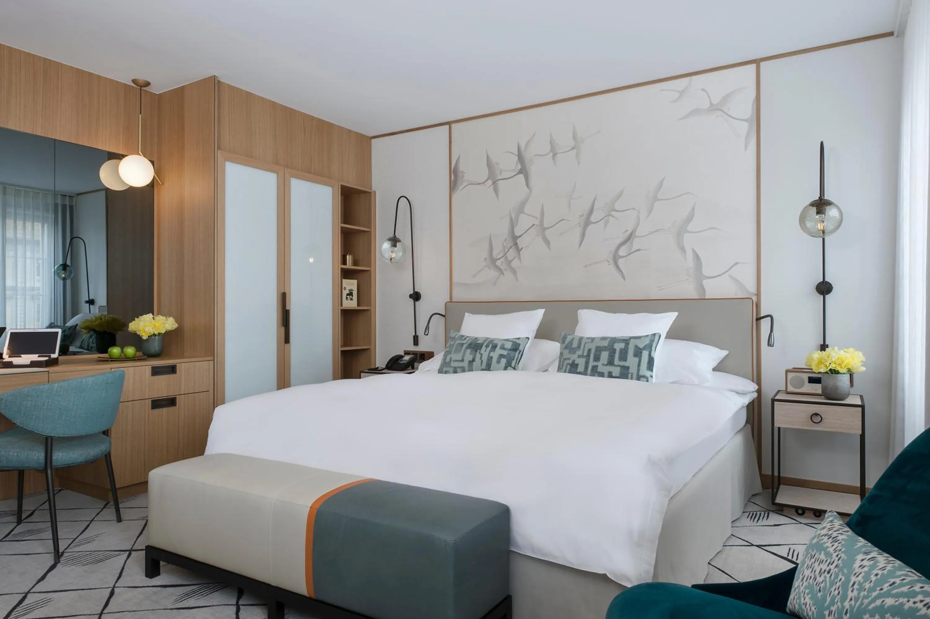 Bed in Storchen Zürich - Lifestyle Boutique Hotel