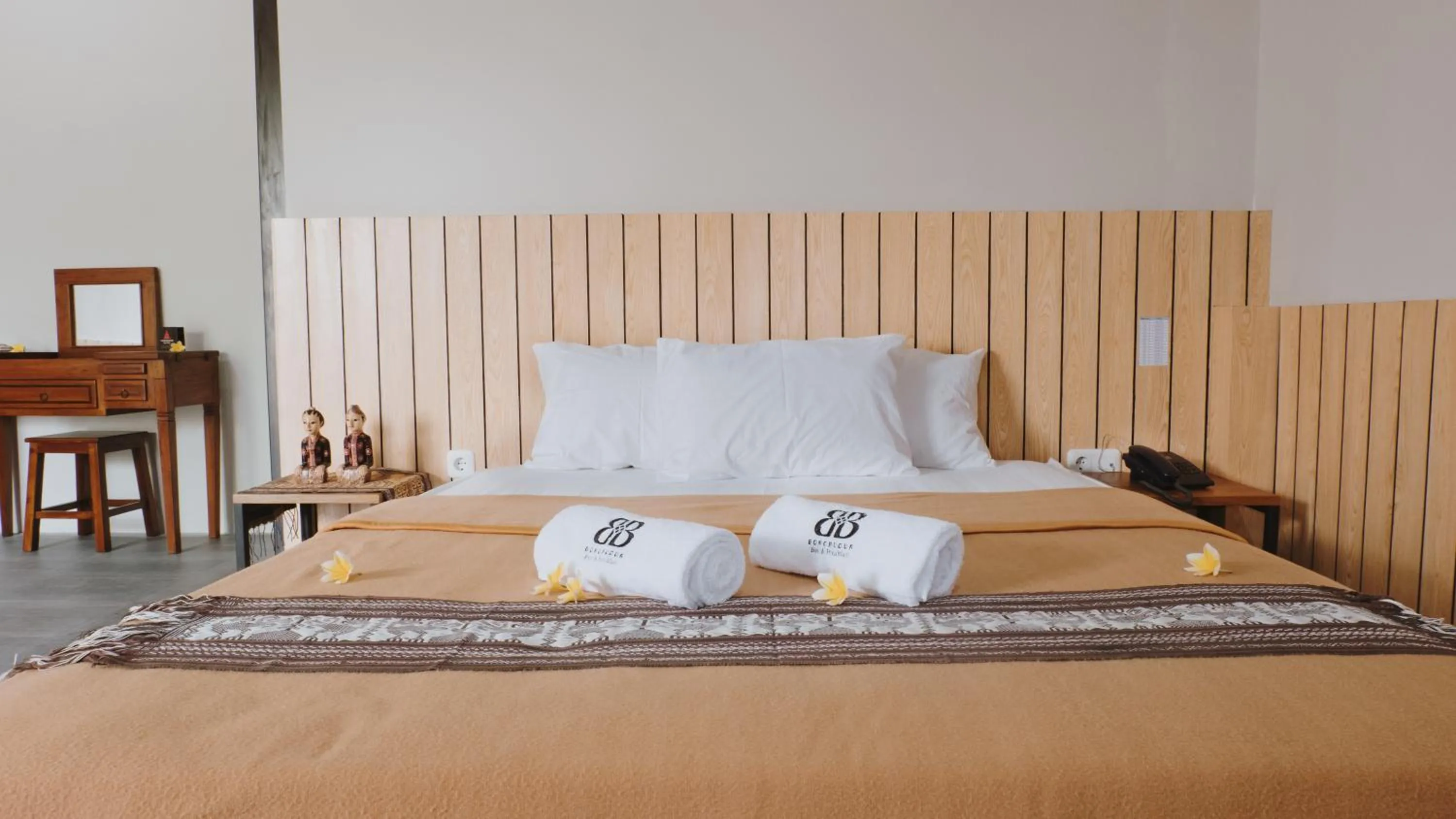 Bed in Borobudur Bed & Breakfast