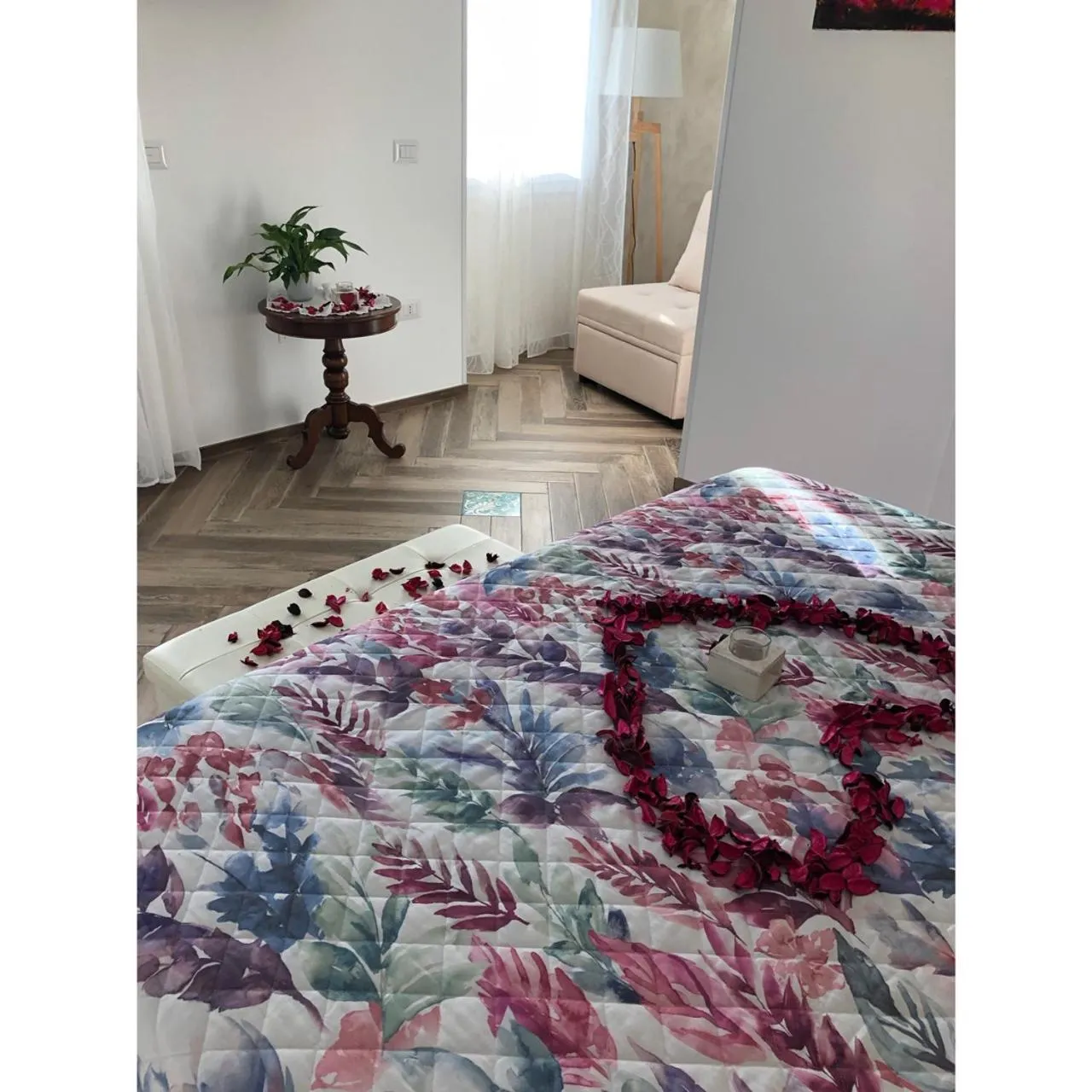 Photo of the whole room, Bed in B&B Blu Infinito