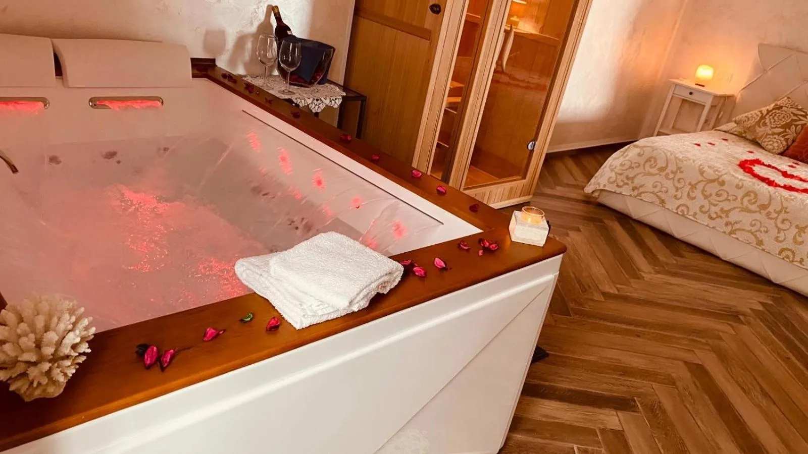Spa and wellness centre/facilities, Bed in B&B Blu Infinito