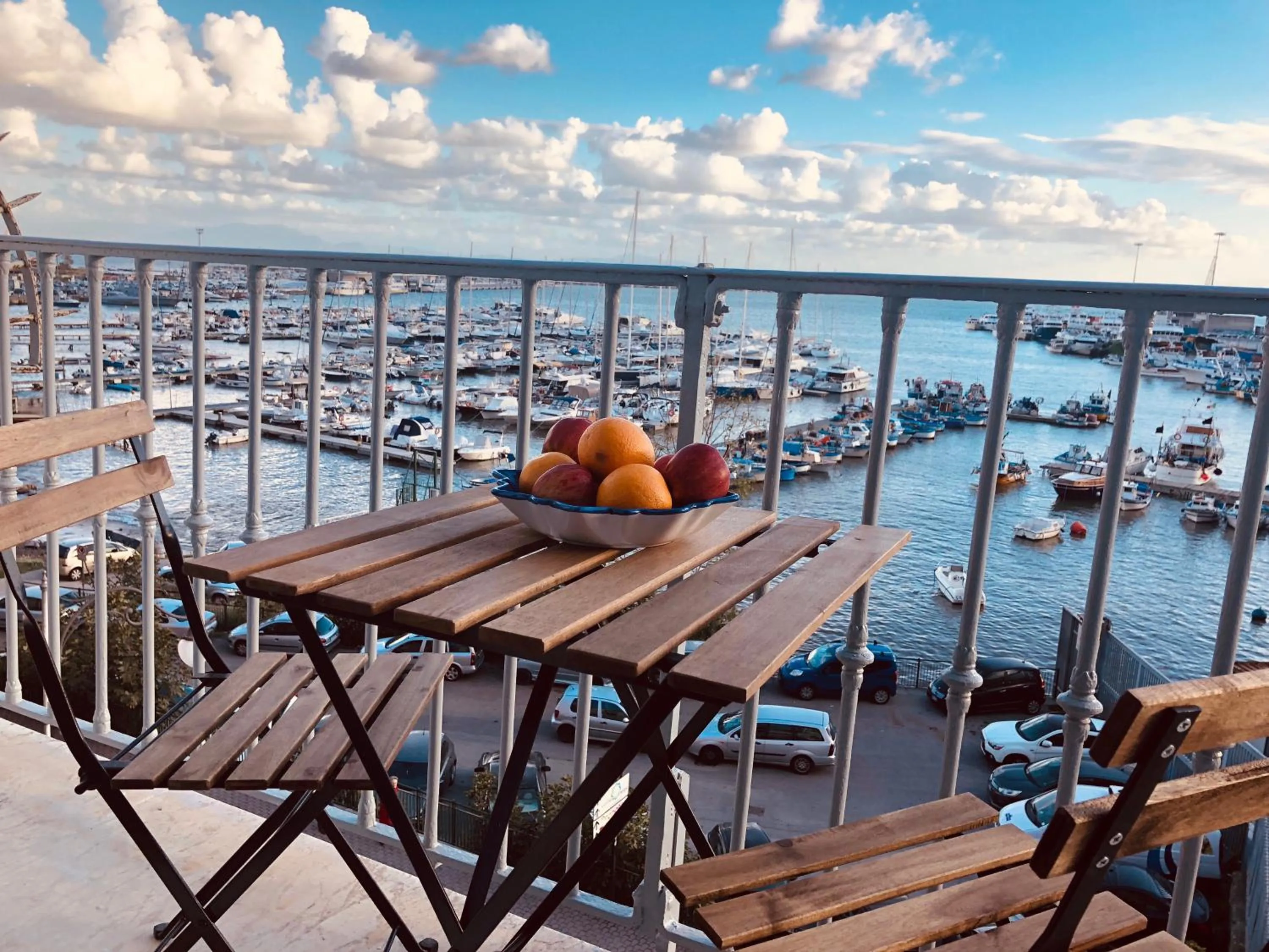 Sea view in B&B Blu Infinito