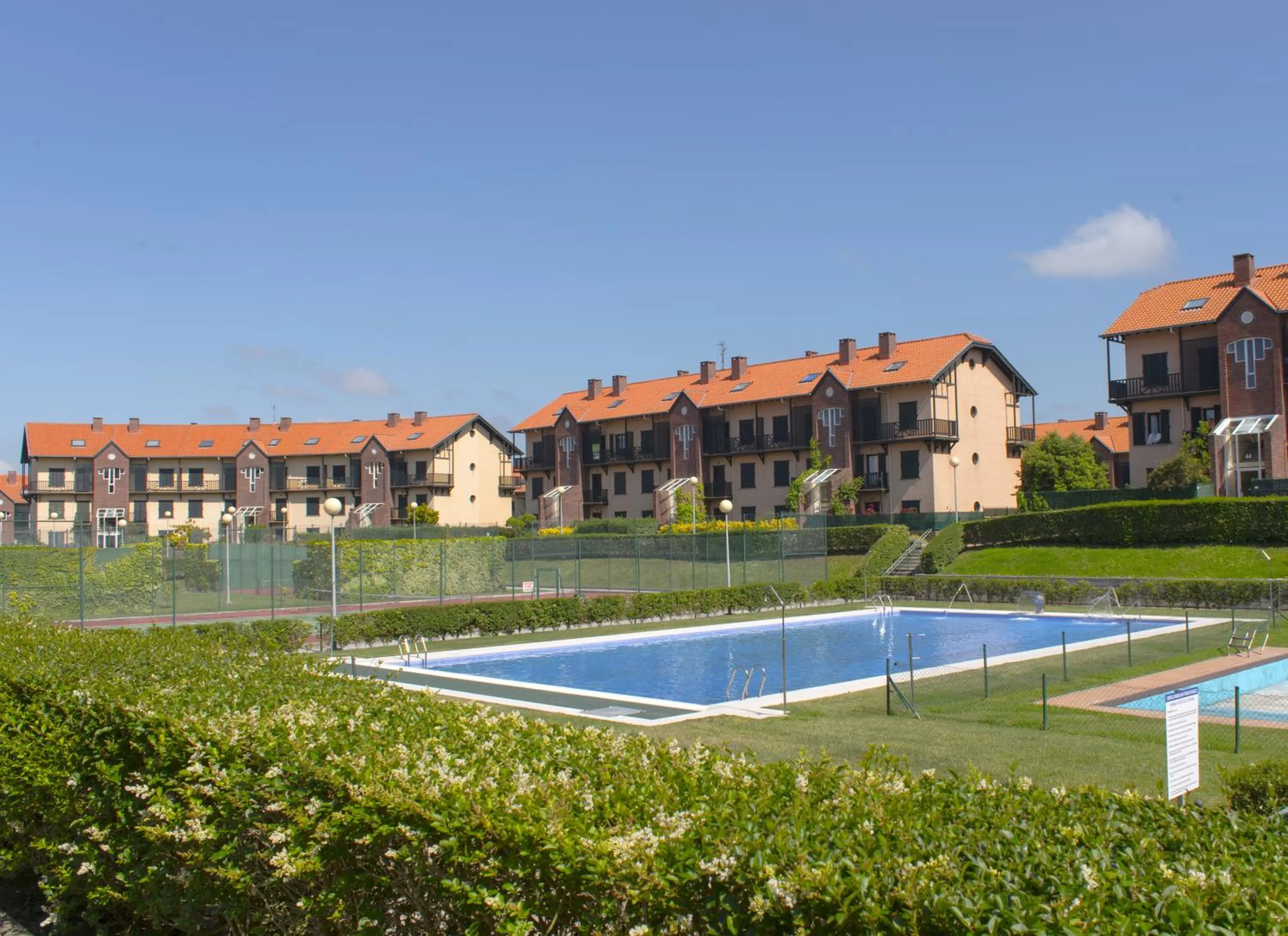 Swimming pool in Abba Comillas Apartments