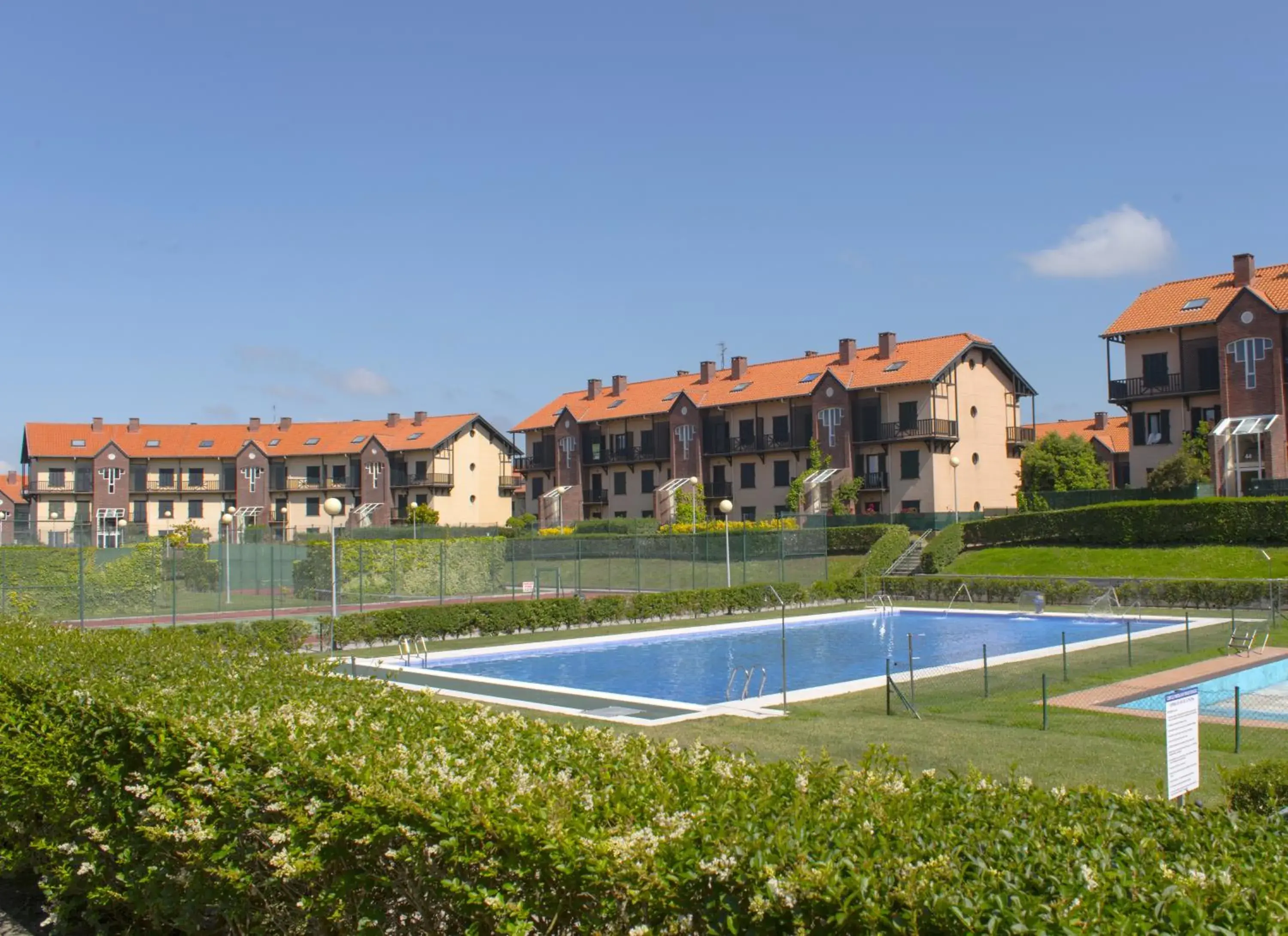 Swimming pool in Abba Comillas Apartments Swimming pool in Abba Comillas Apartments