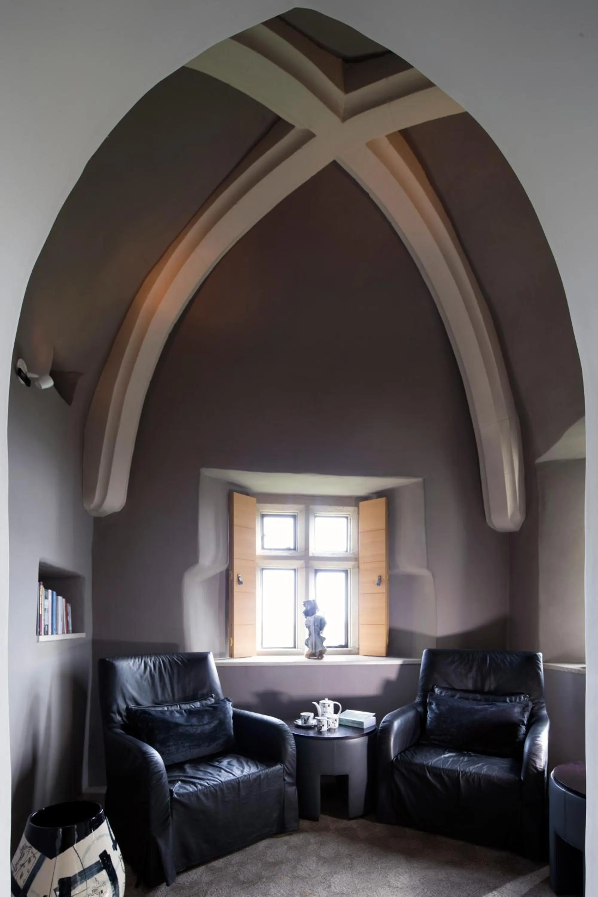 Library in Roch Castle