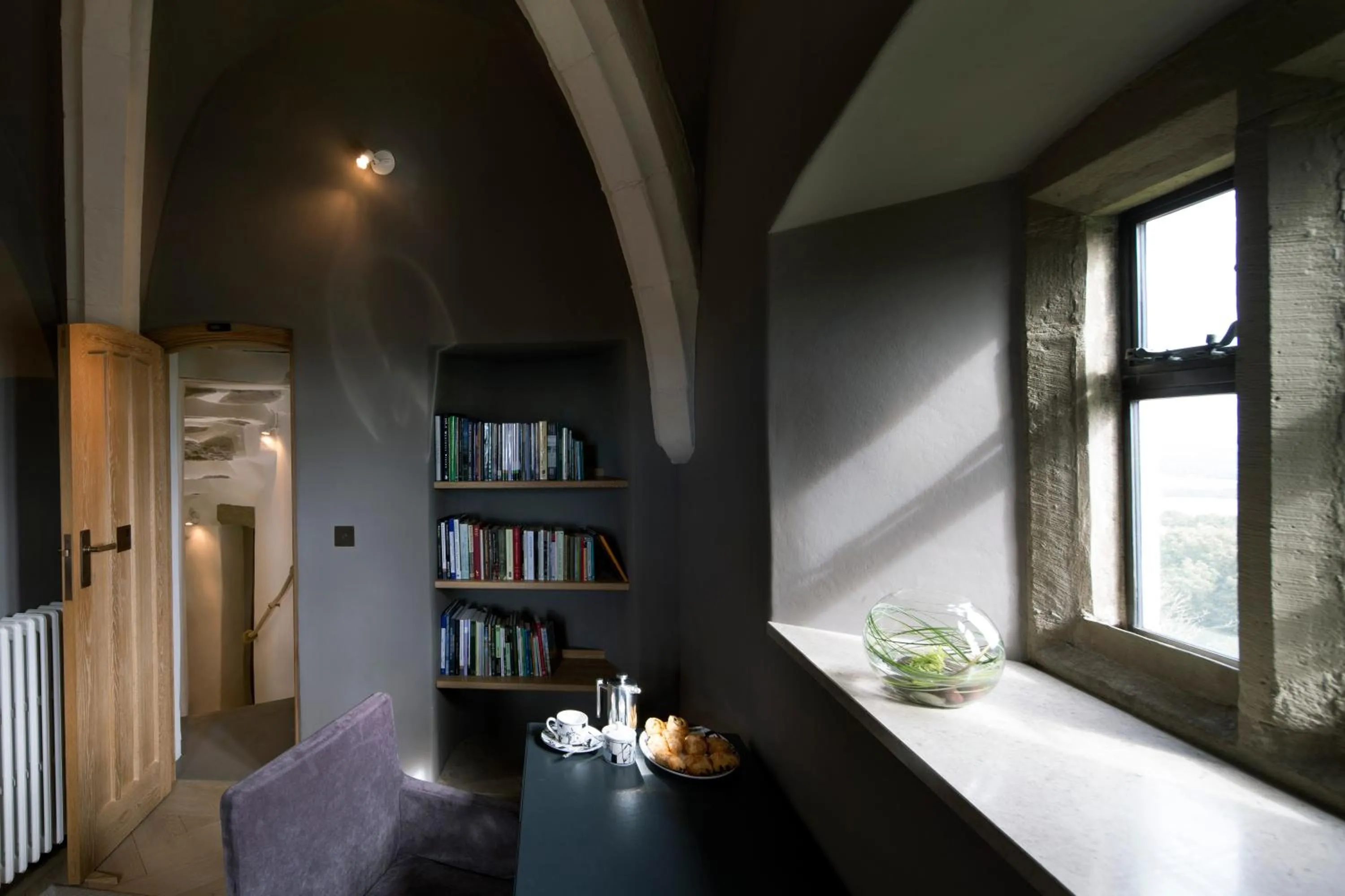 Library, Bed in Roch Castle