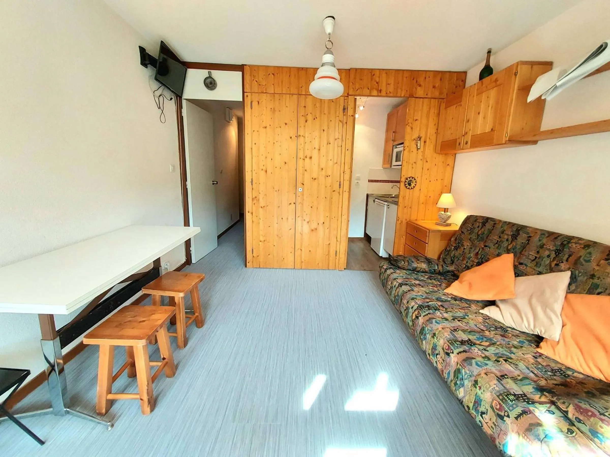 Appartement cosy avec balcon proche pistes, La Plagne - FR-1-351-17