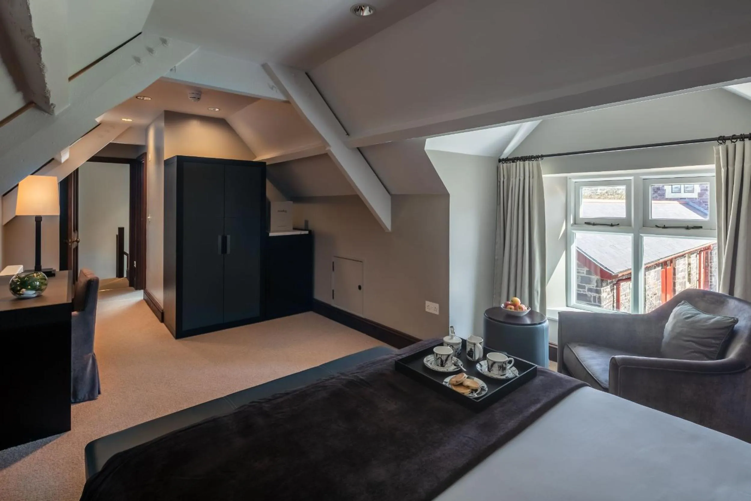 Bed in Penrhiw Priory