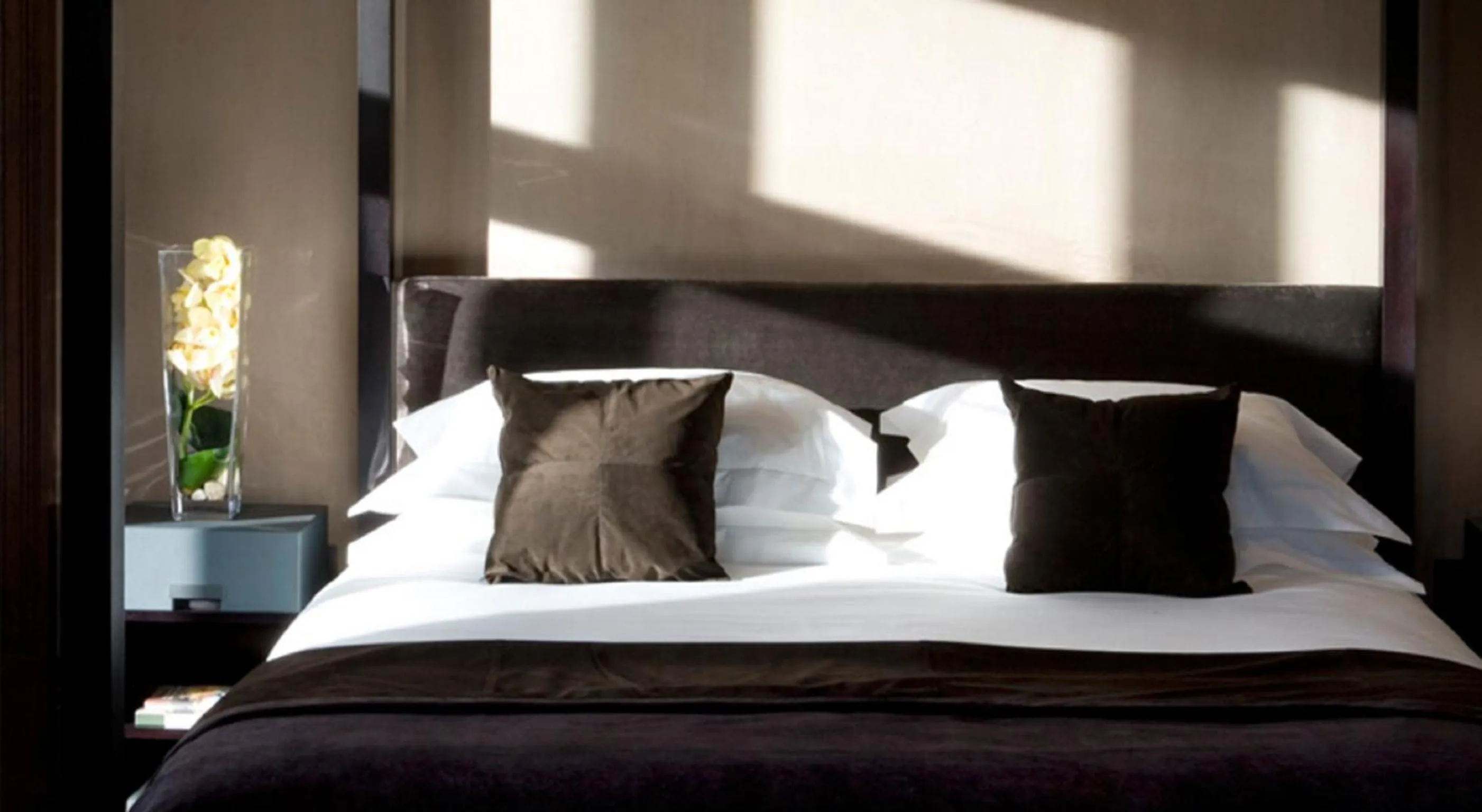 Bed in Penrhiw Priory