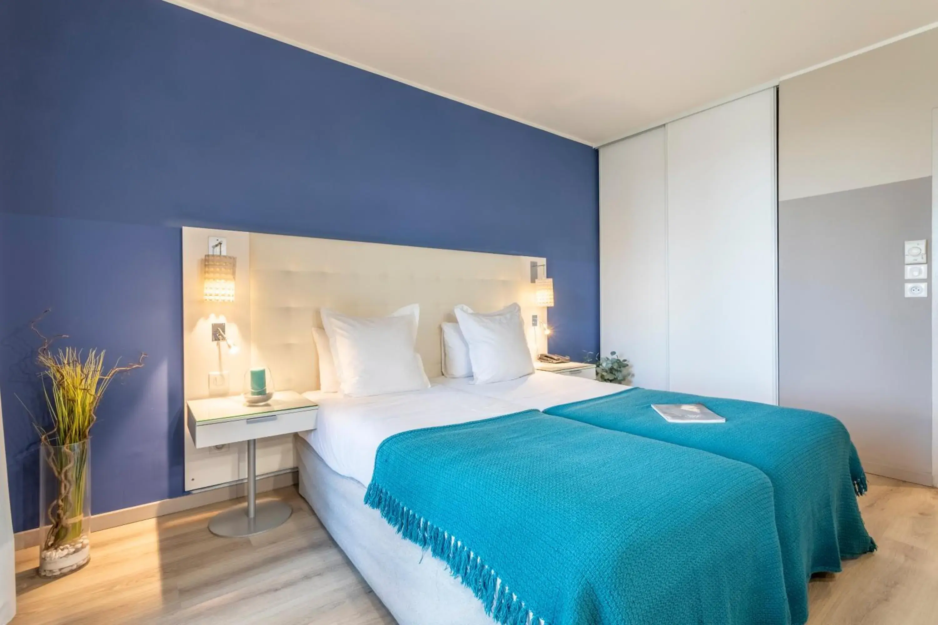 Bed in Zenitude Hôtel Résidences Marseille Saint-Charles Bed in Zenitude Hôtel Résidences Marseille Saint-Charles