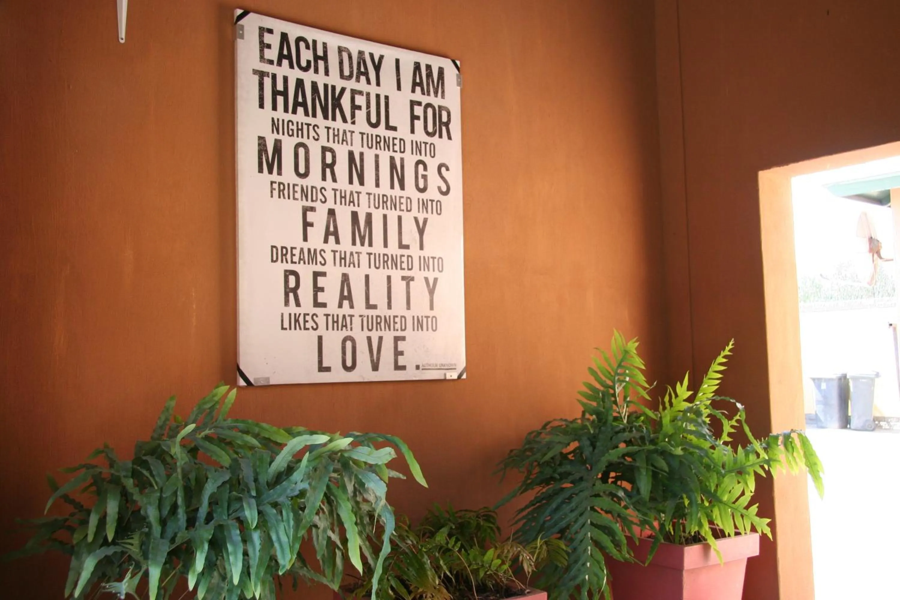Decorative detail in Dunedin Star Guesthouse