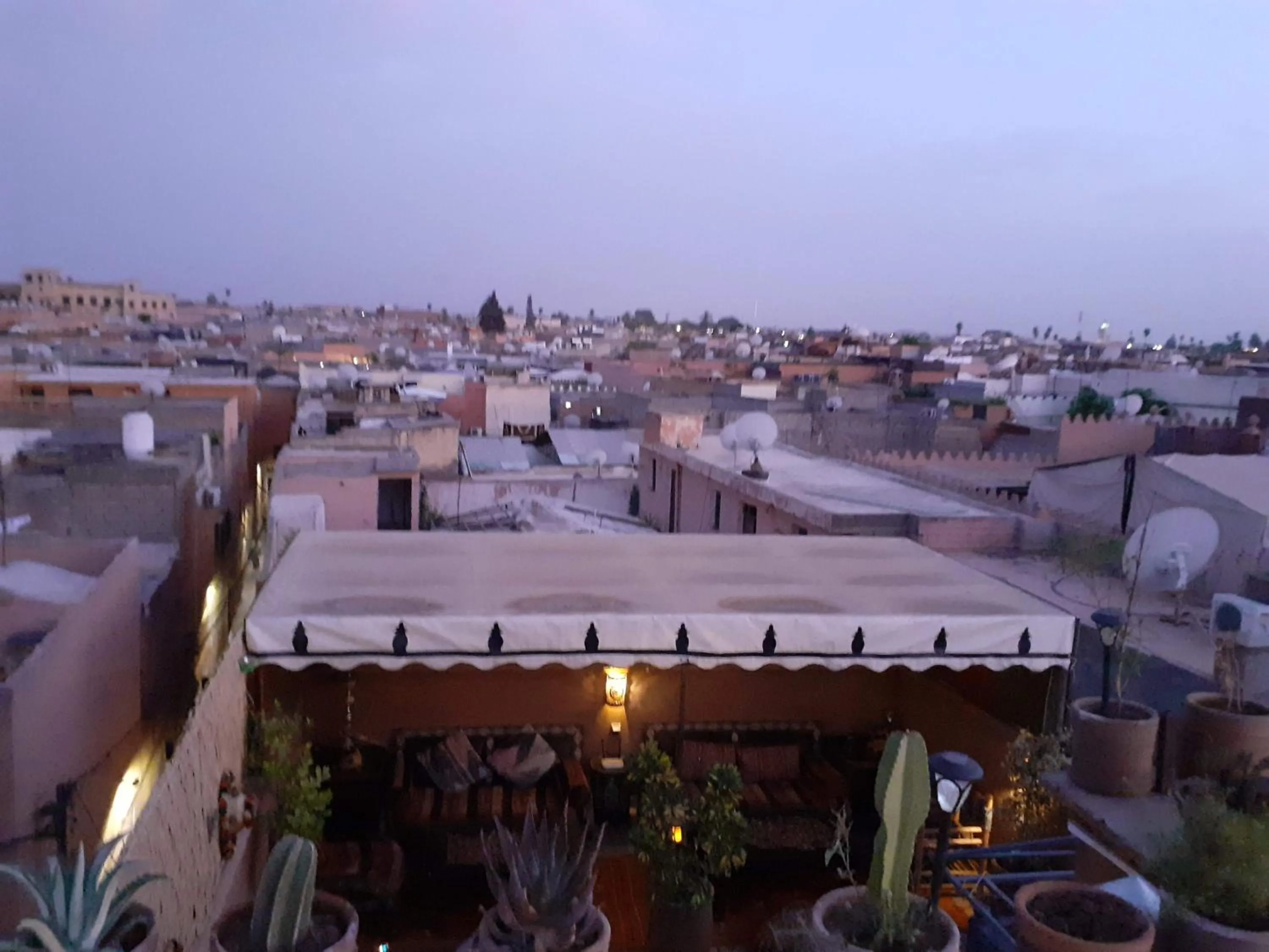 City view in Riad Simon