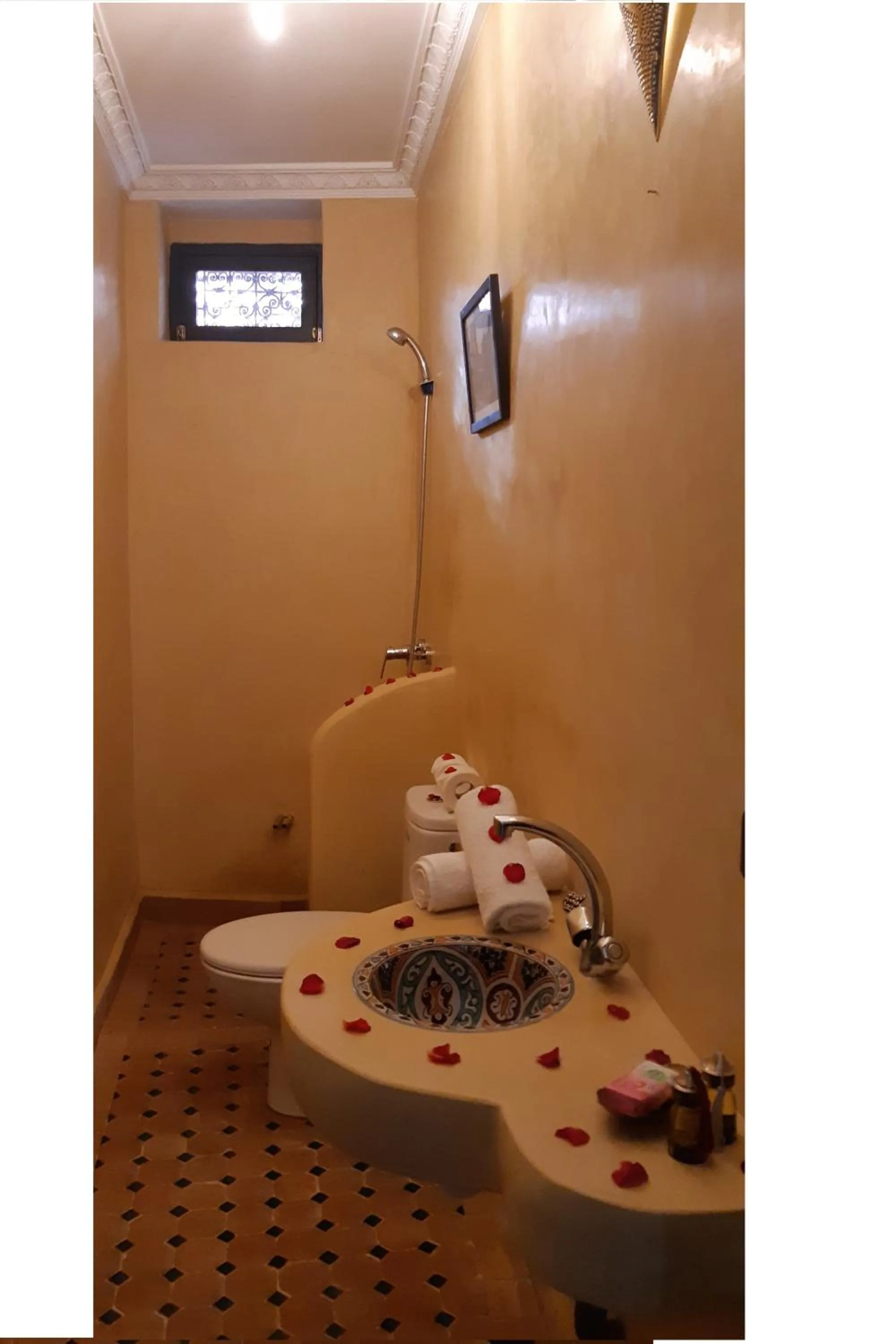 Shower in Riad Simon