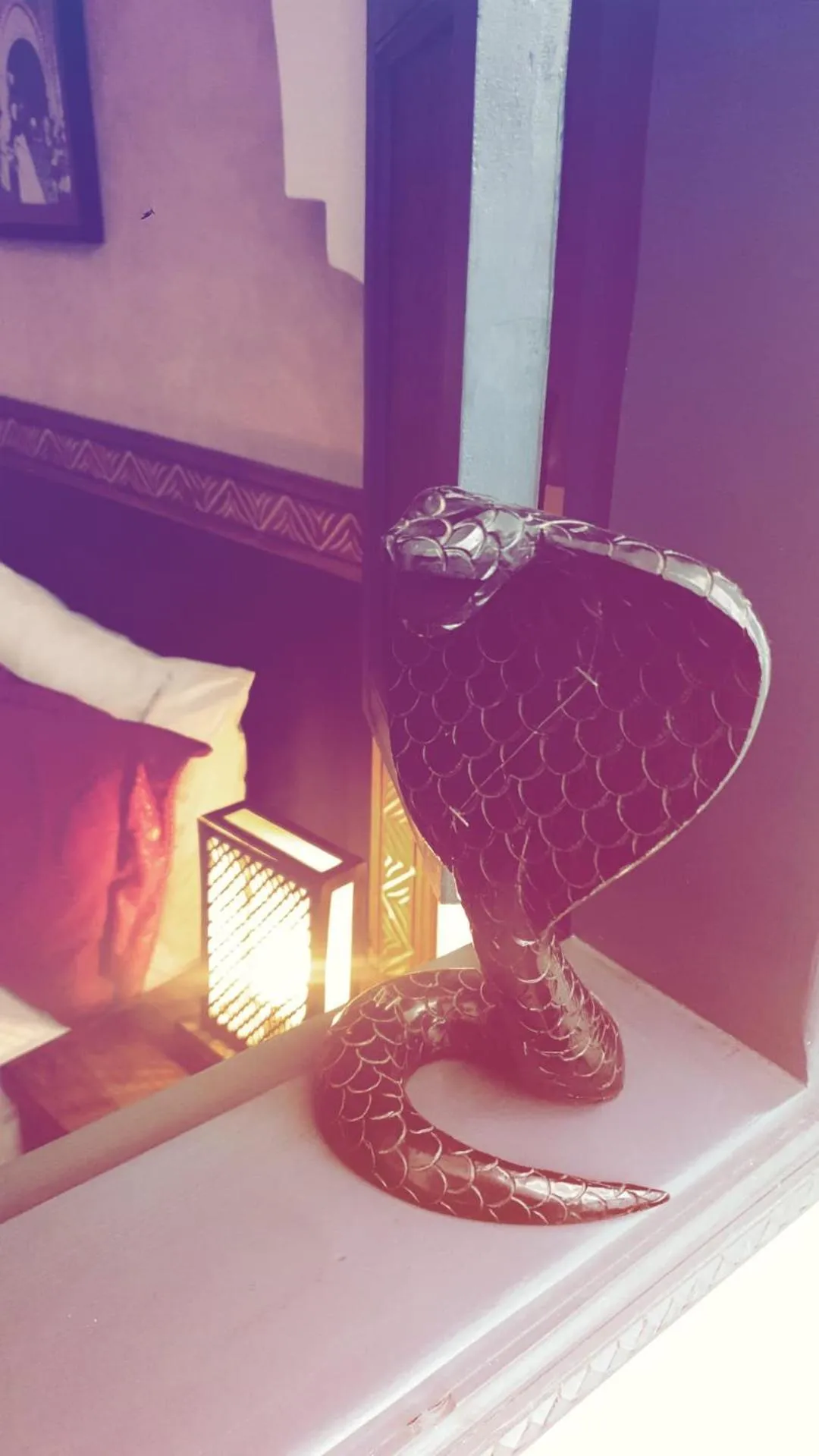 Bedroom in Riad Simon