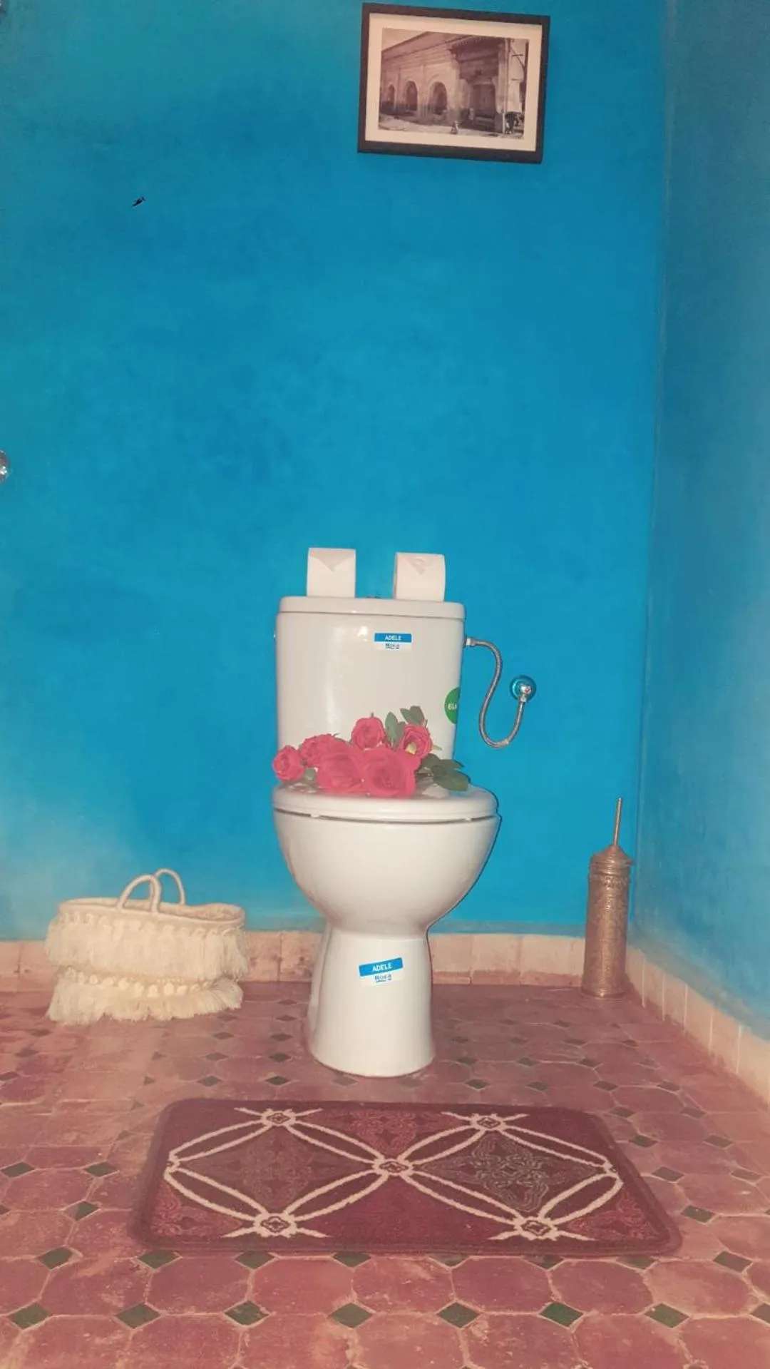 Bathroom in Riad Simon