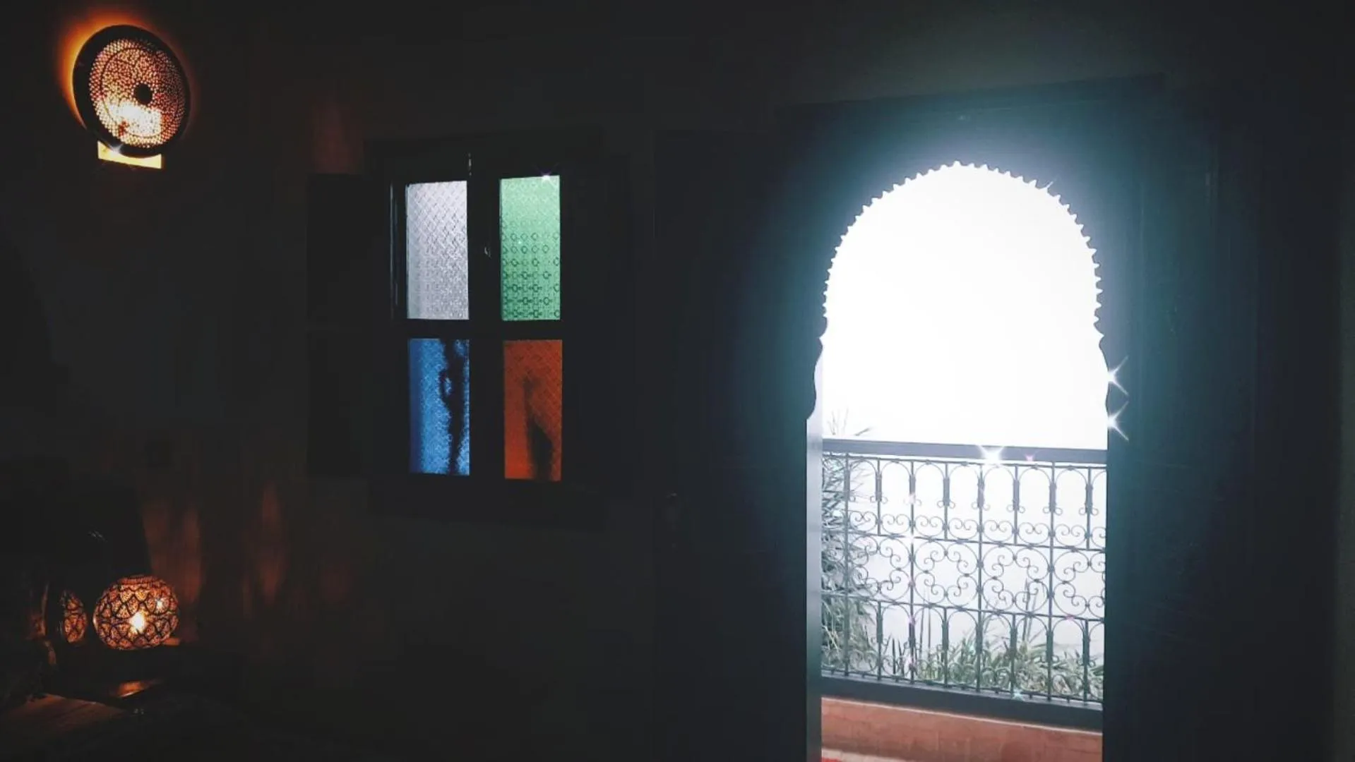 View (from property/room) in Riad Simon