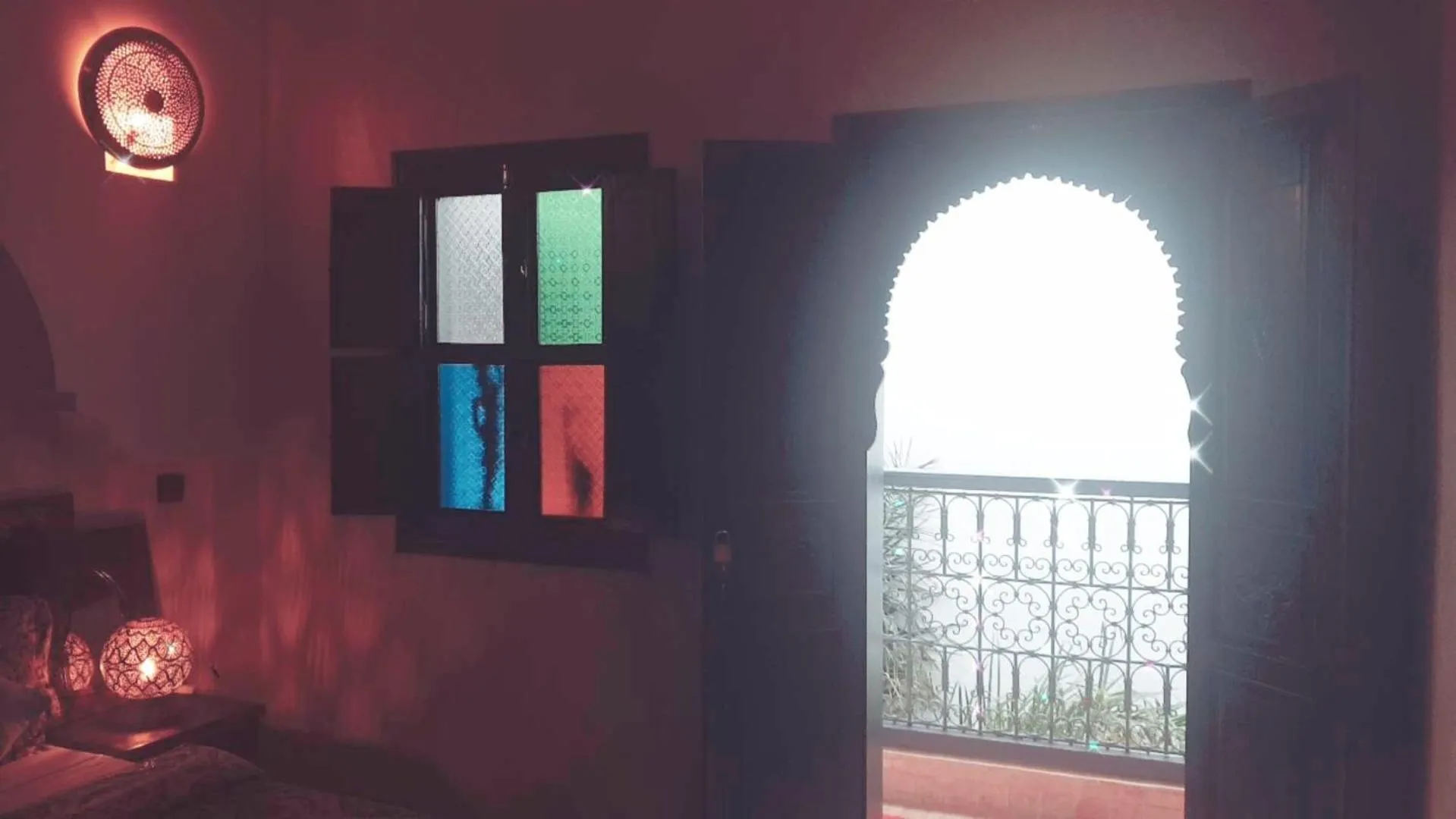 View (from property/room) in Riad Simon