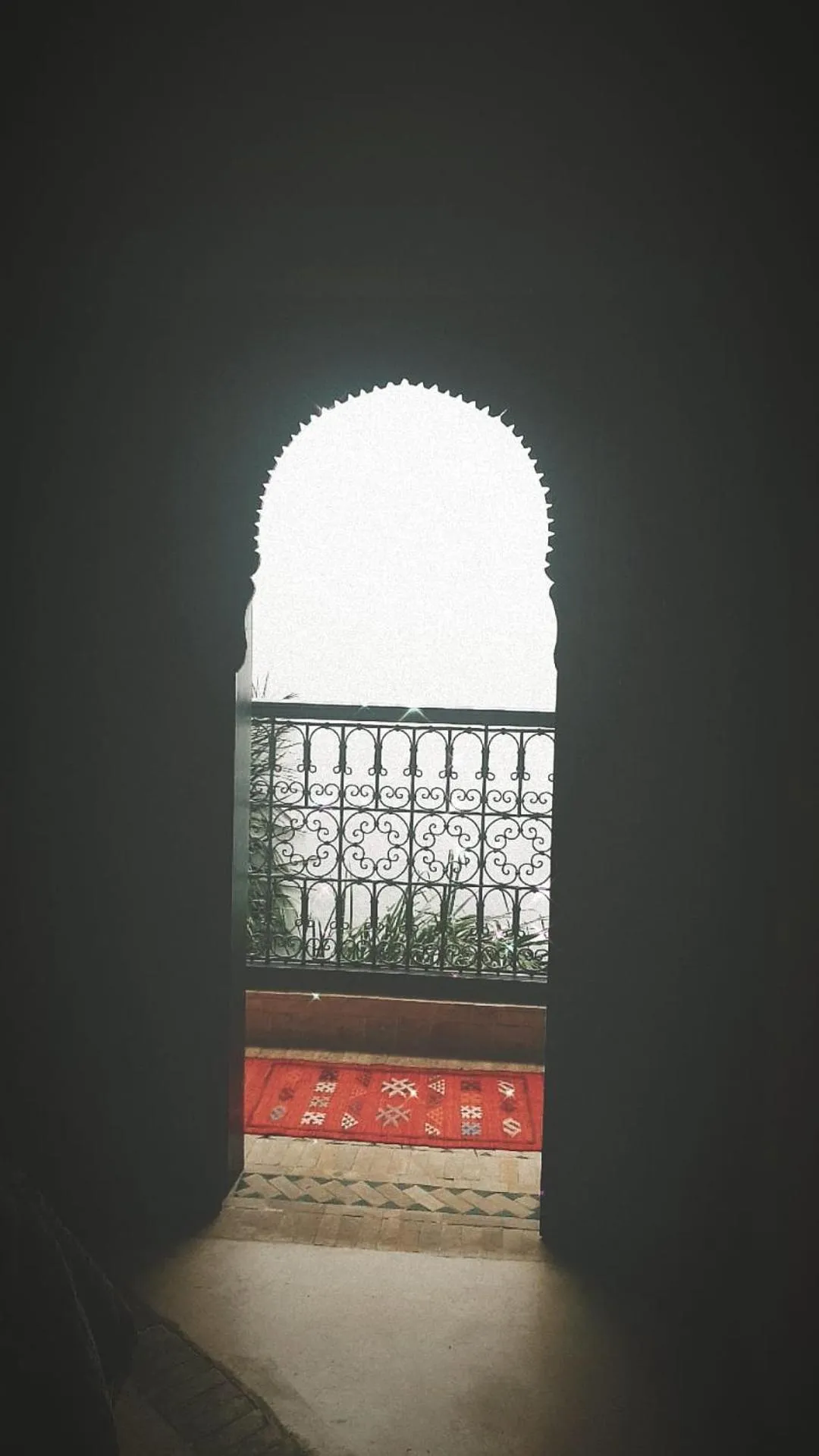 View (from property/room) in Riad Simon