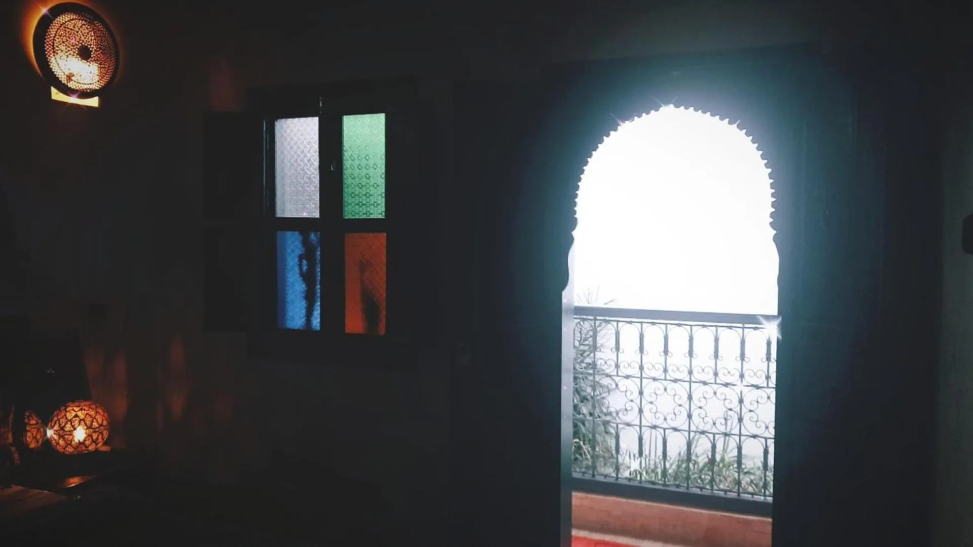 View (from property/room) in Riad Simon