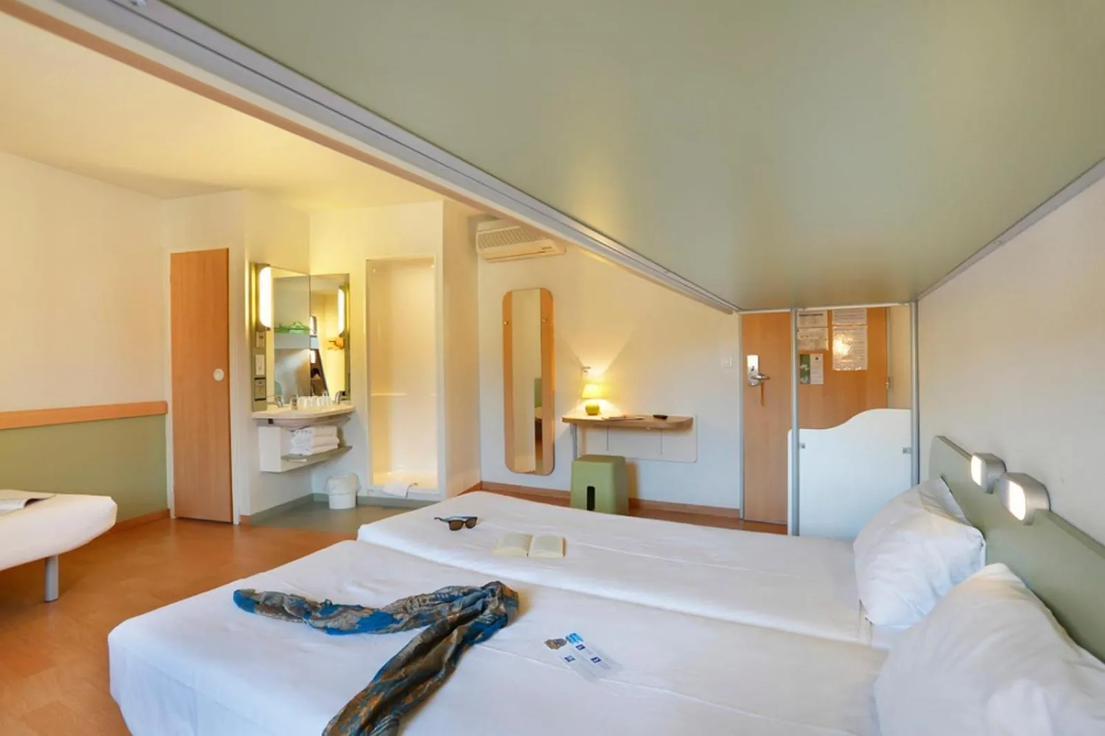 Bed in First Inn Hotel