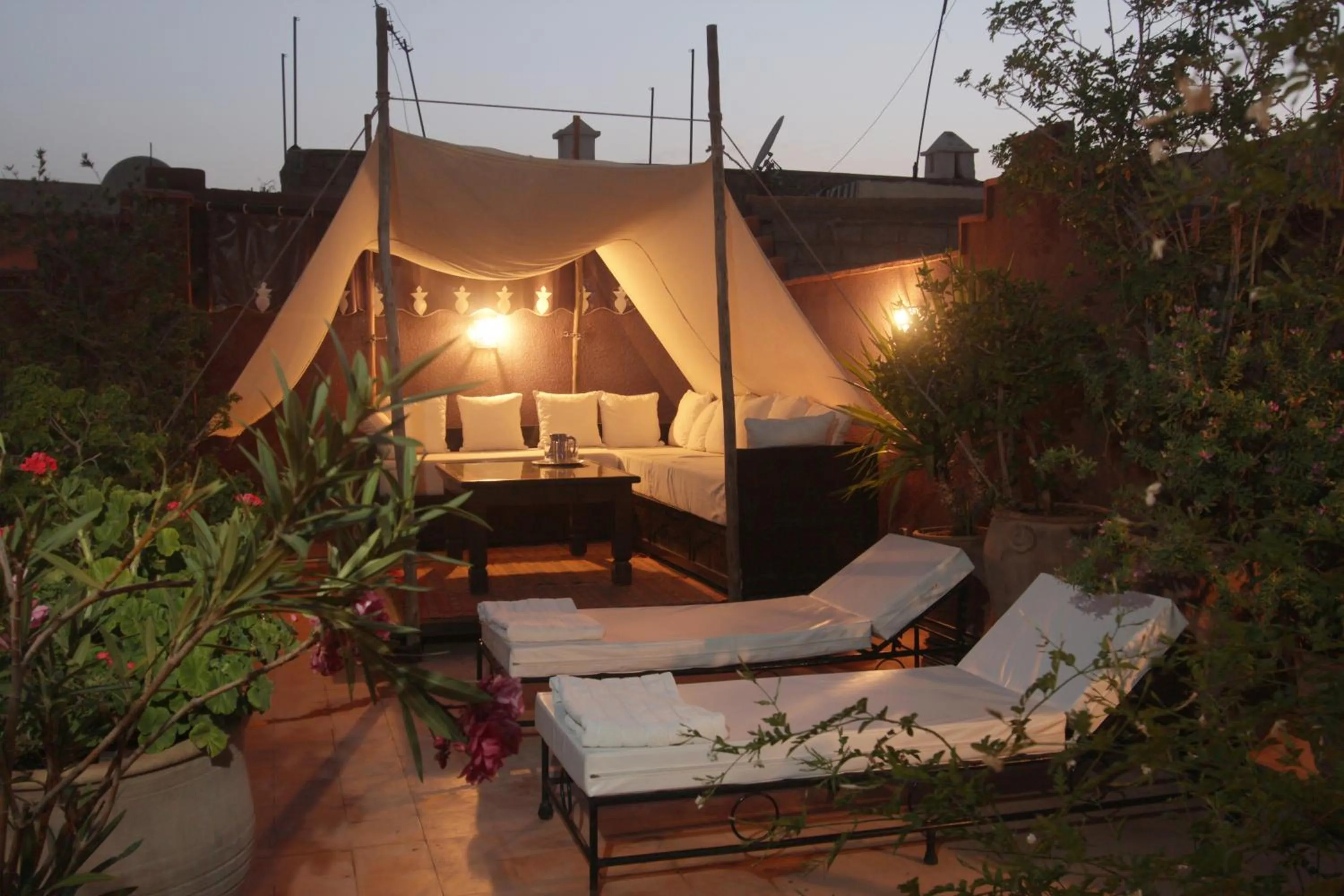 Balcony/Terrace in Riad Massiba