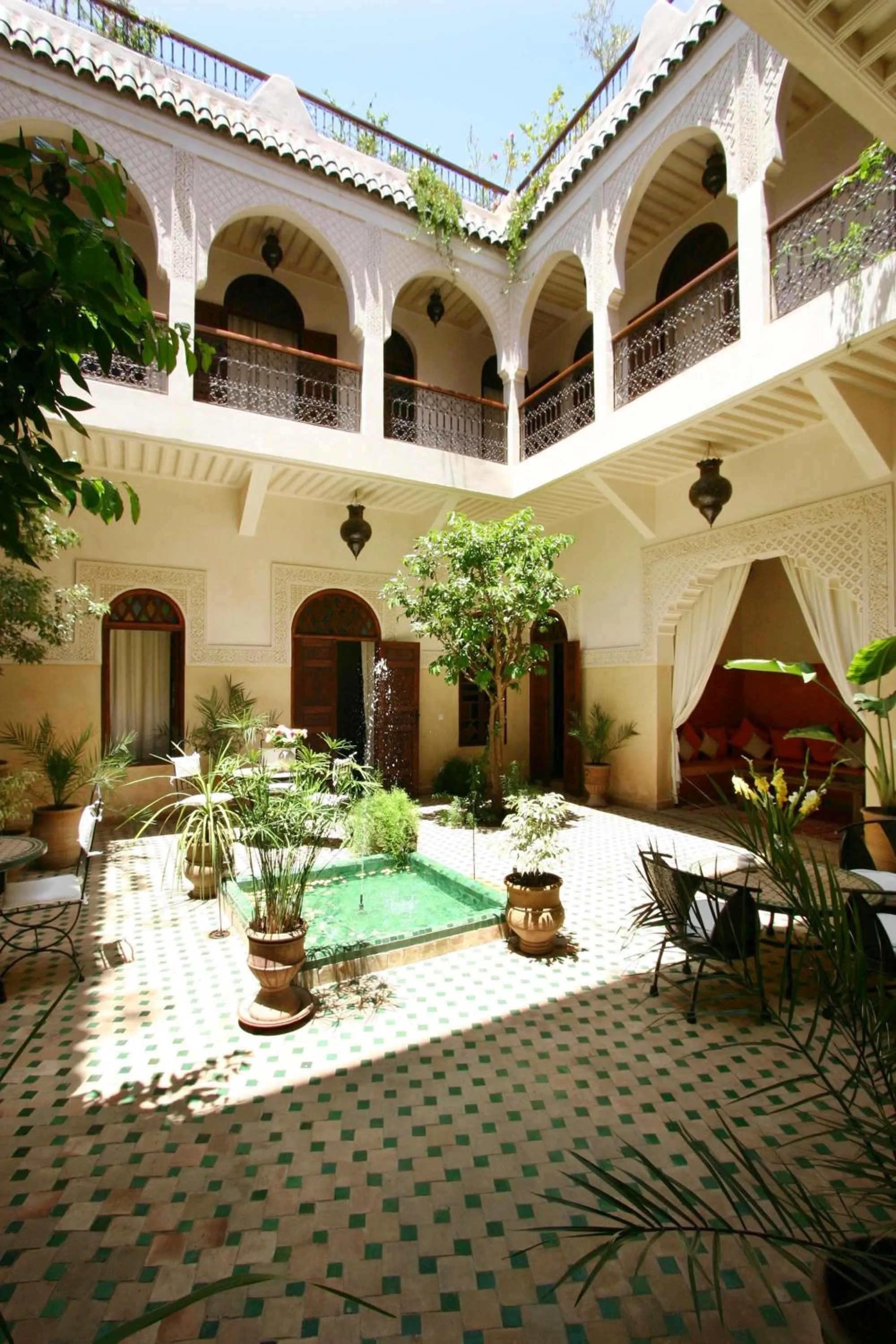 Balcony/Terrace in Riad Massiba