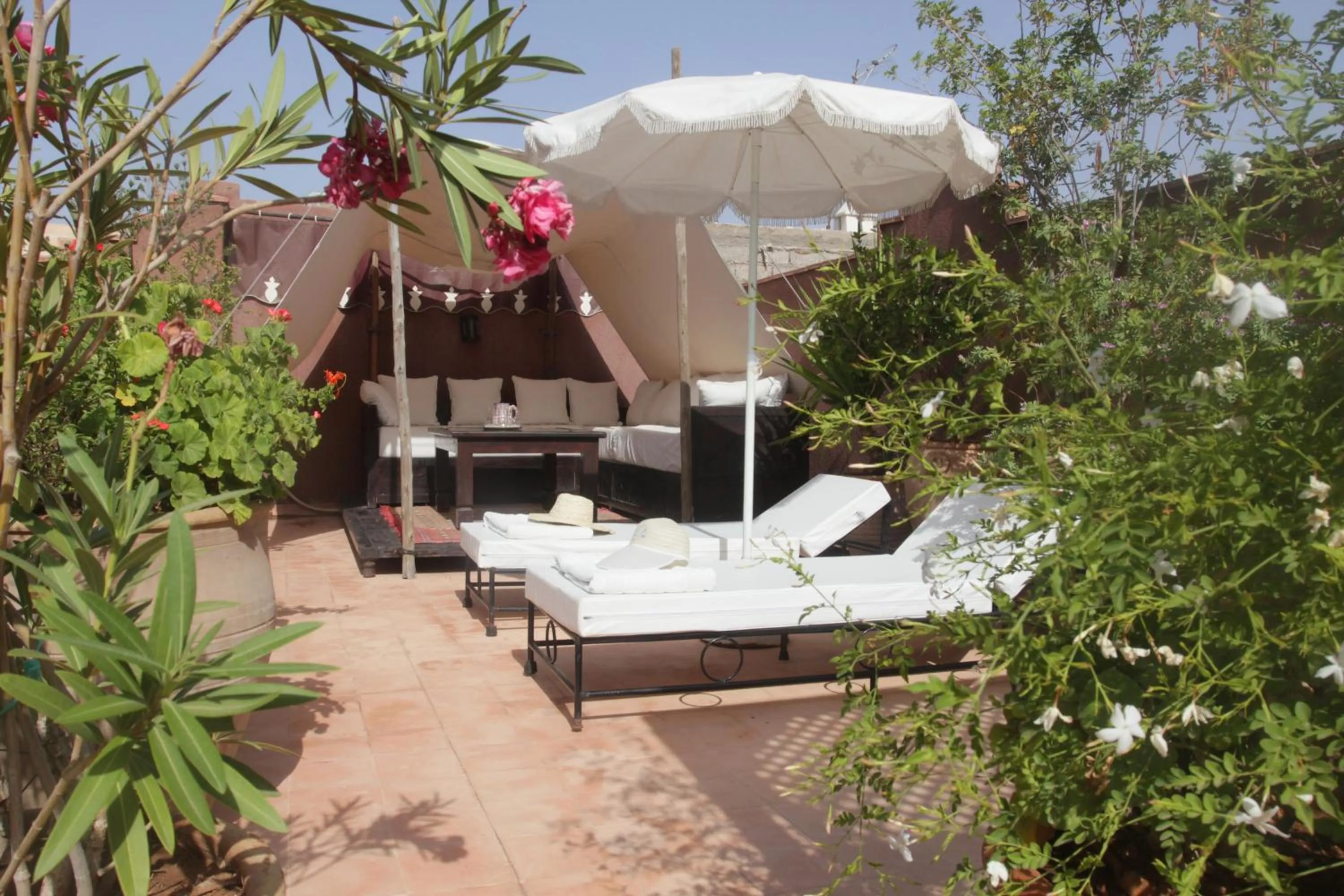 Balcony/Terrace in Riad Massiba