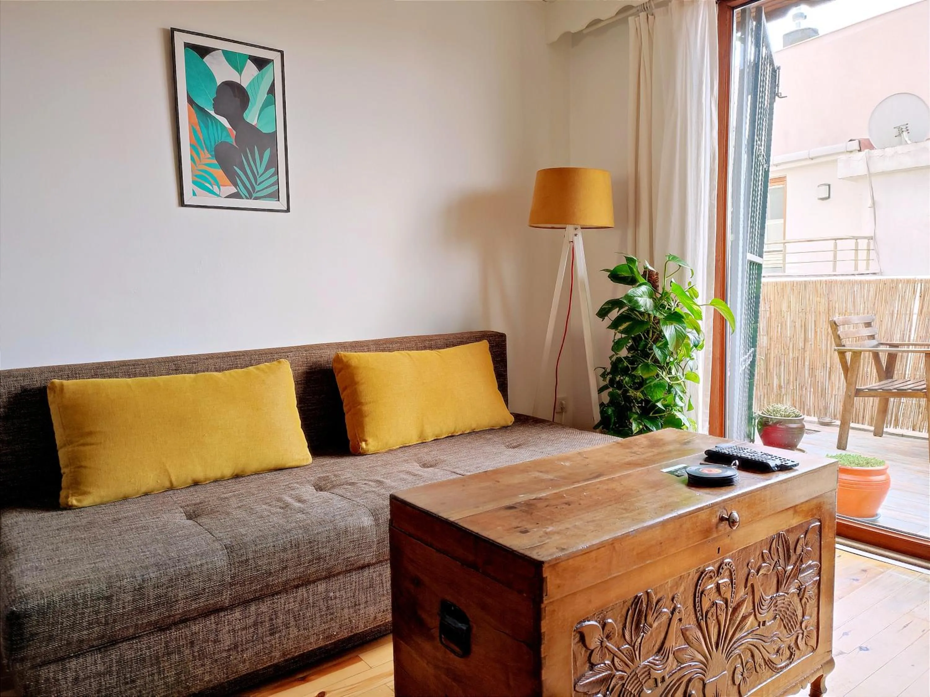 Living room in Kunterbunt Istanbul