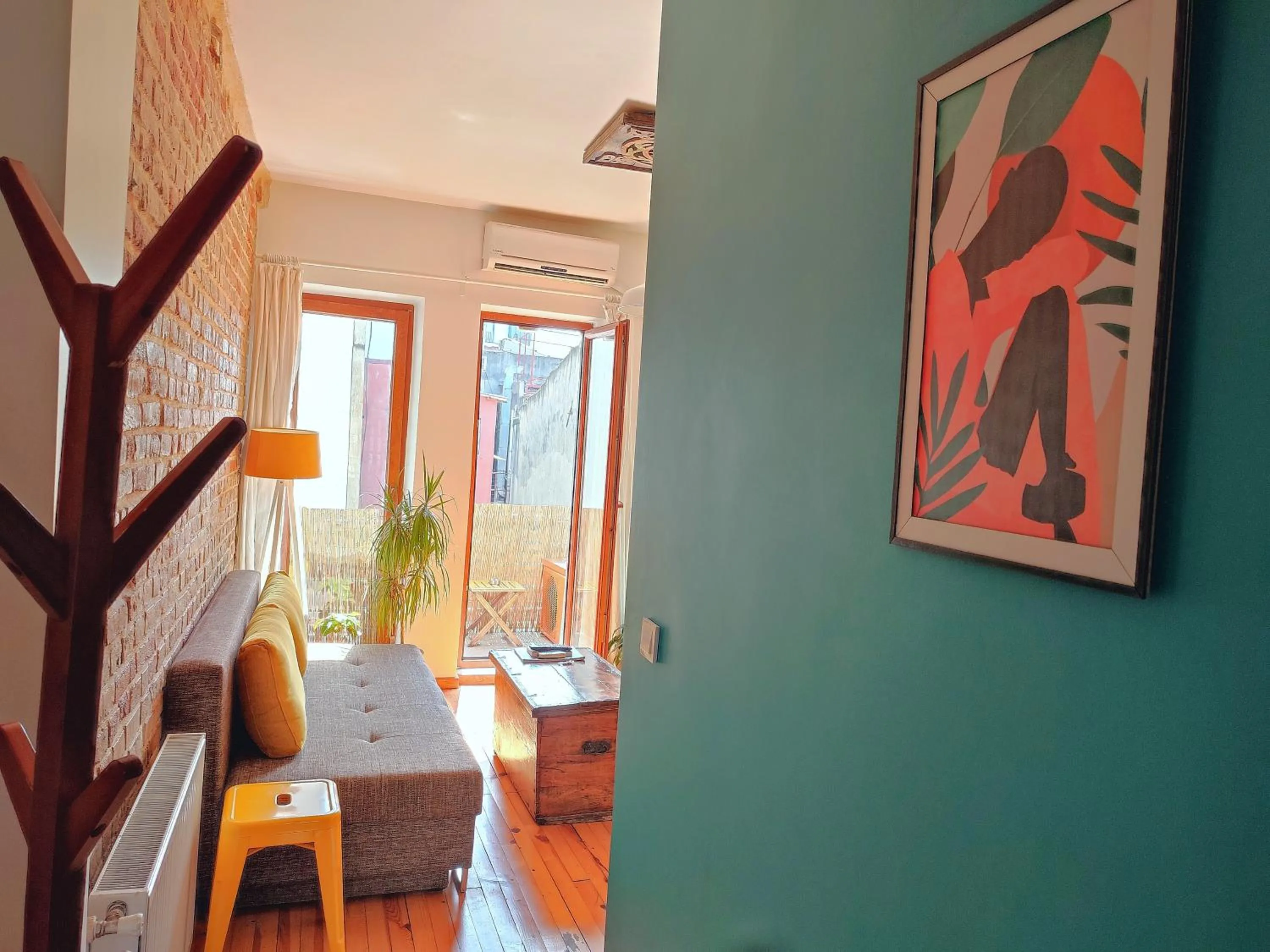 Living room in Kunterbunt Istanbul