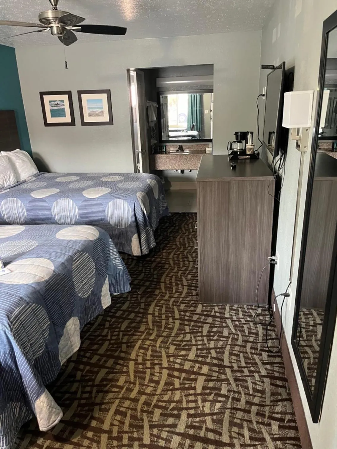 Bed in Brandon Motor Lodge