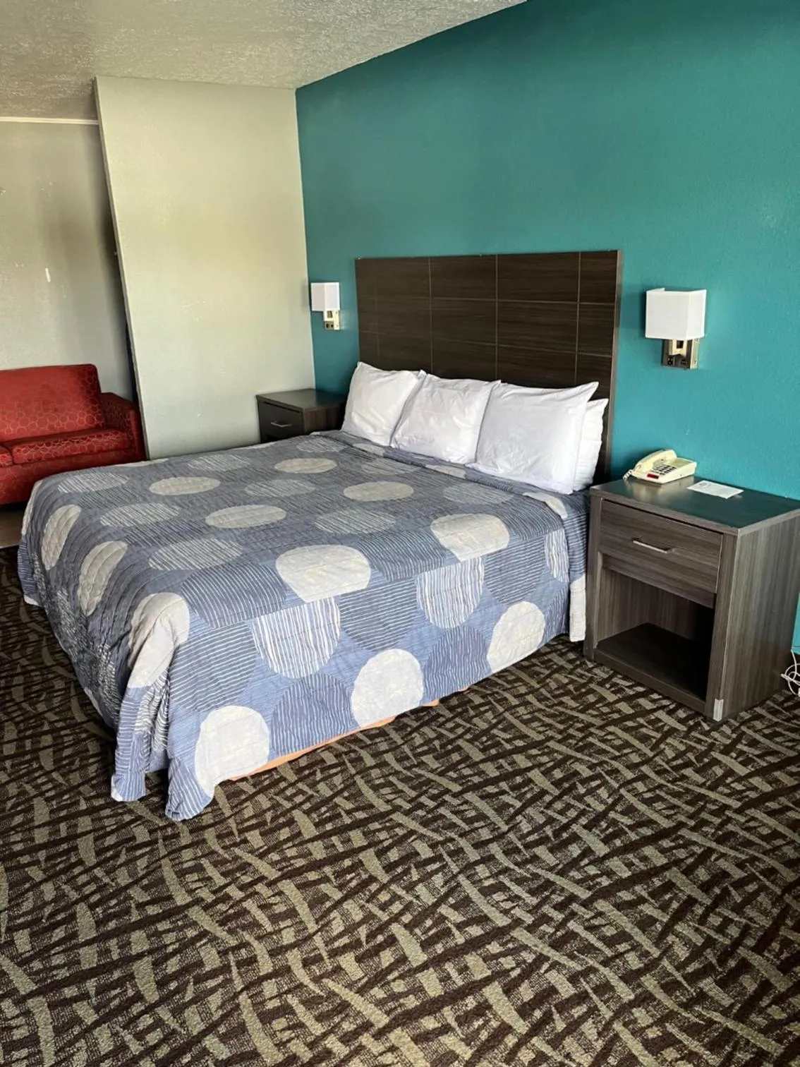 Bed in Brandon Motor Lodge