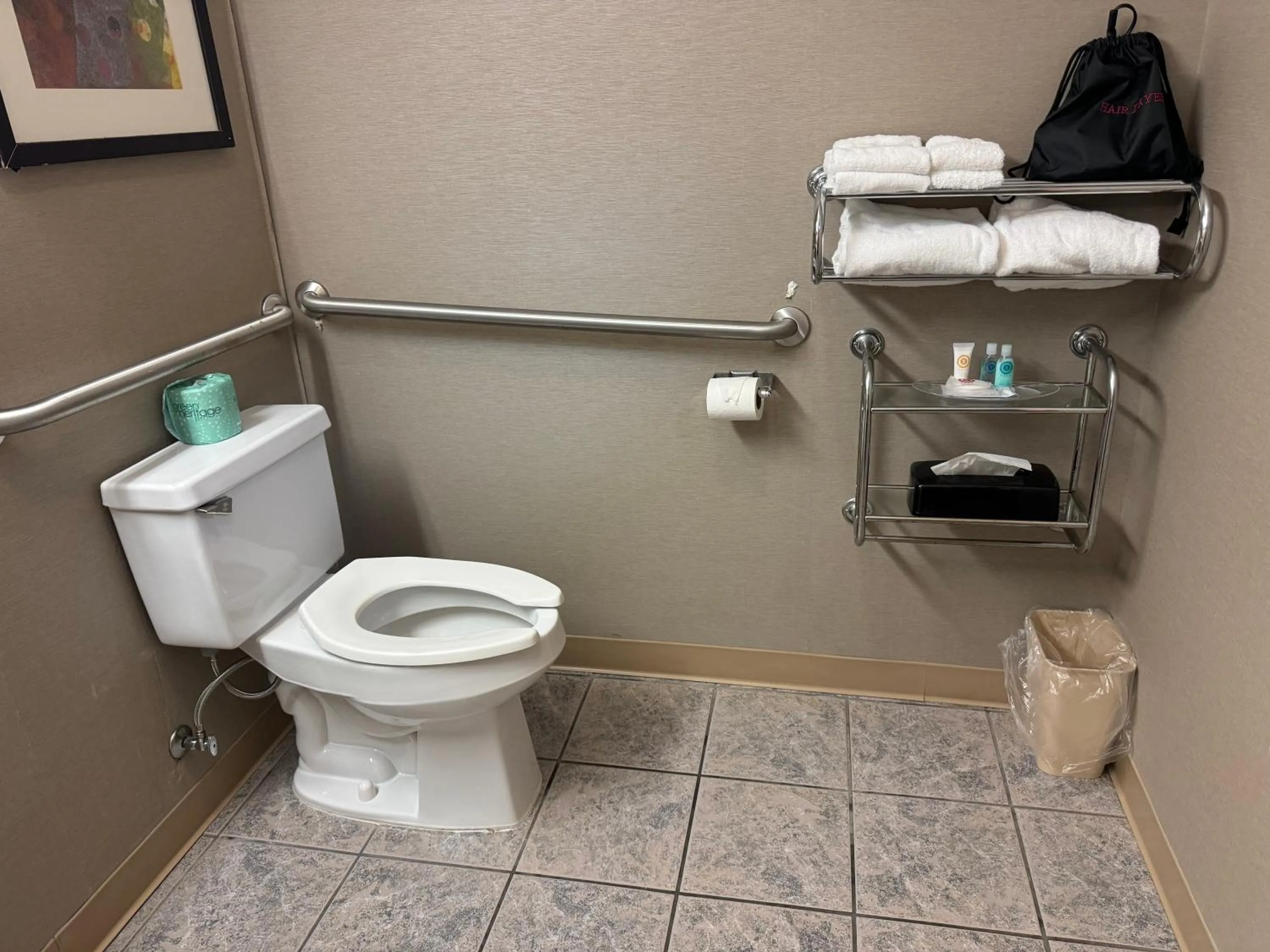 Toilet in Comfort Inn Huntington near University area