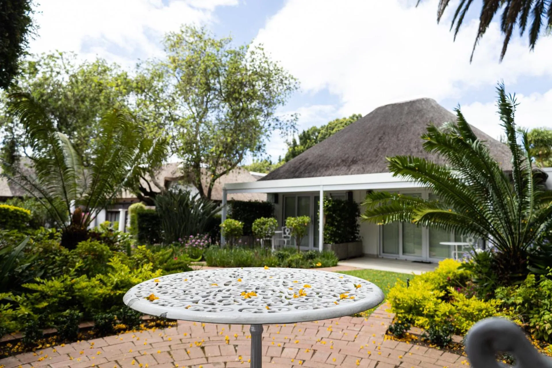 Patio in Cape Village Lodge