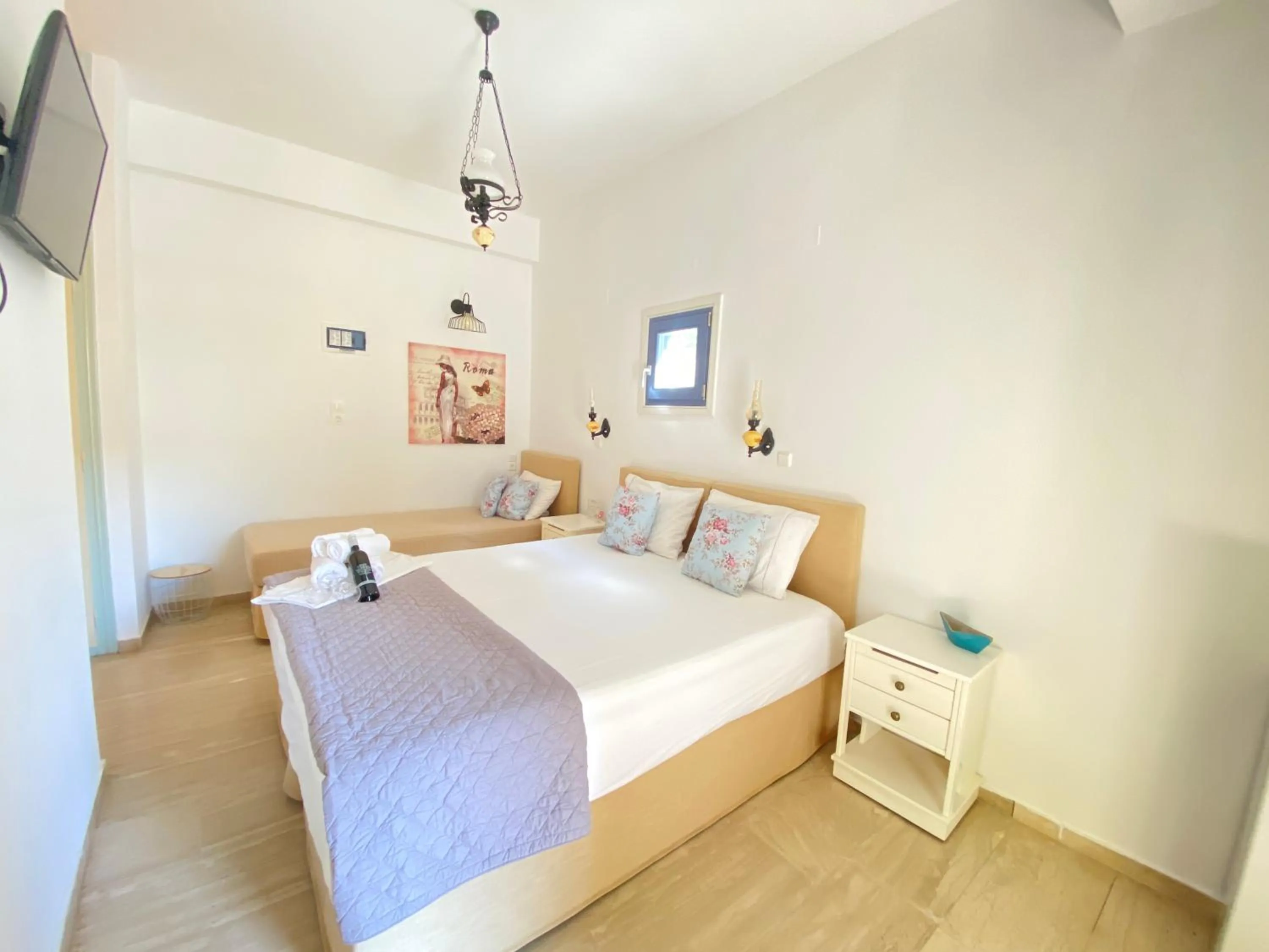 Bed in Gerani Studios