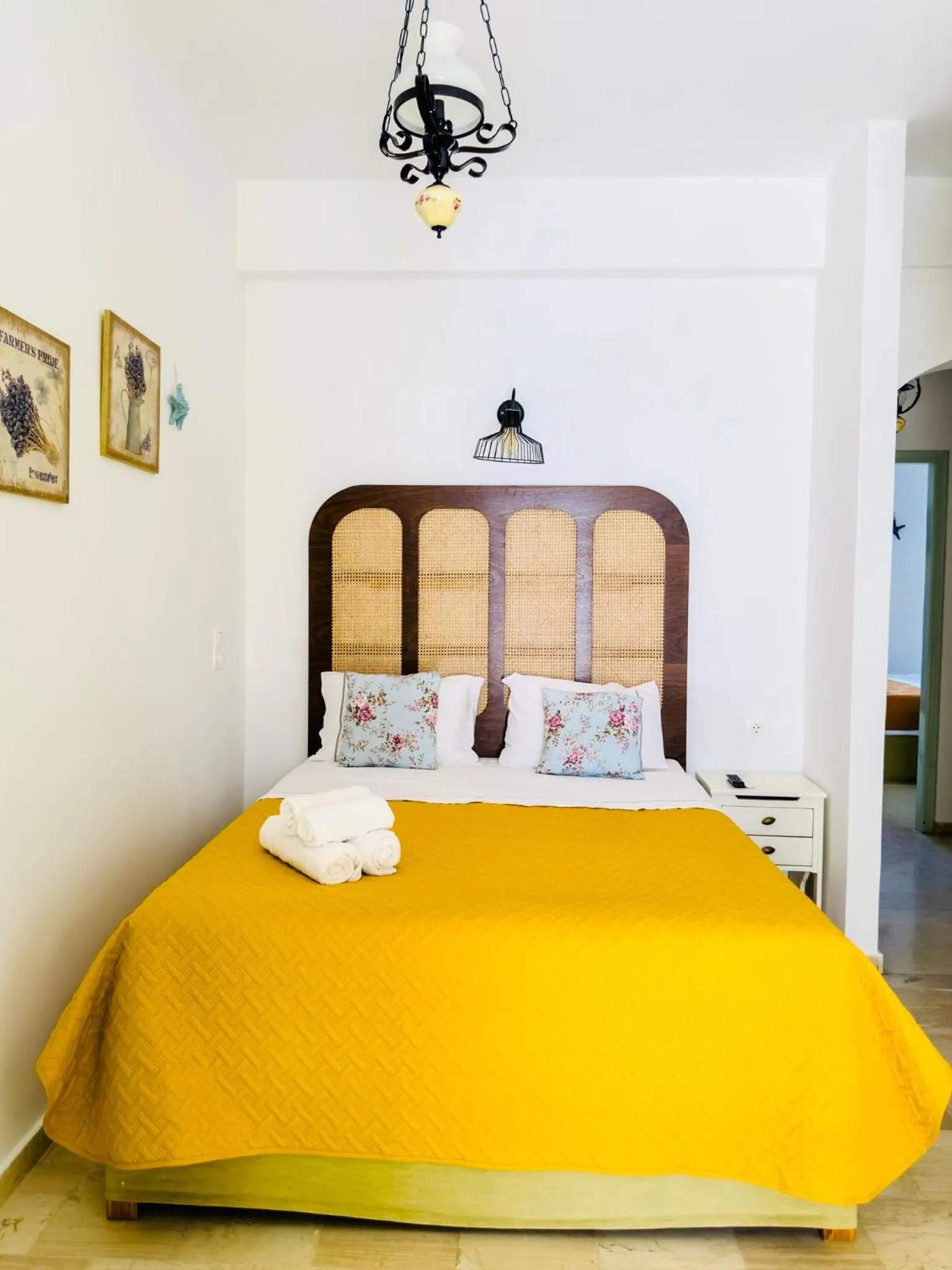 Bed in Gerani Studios