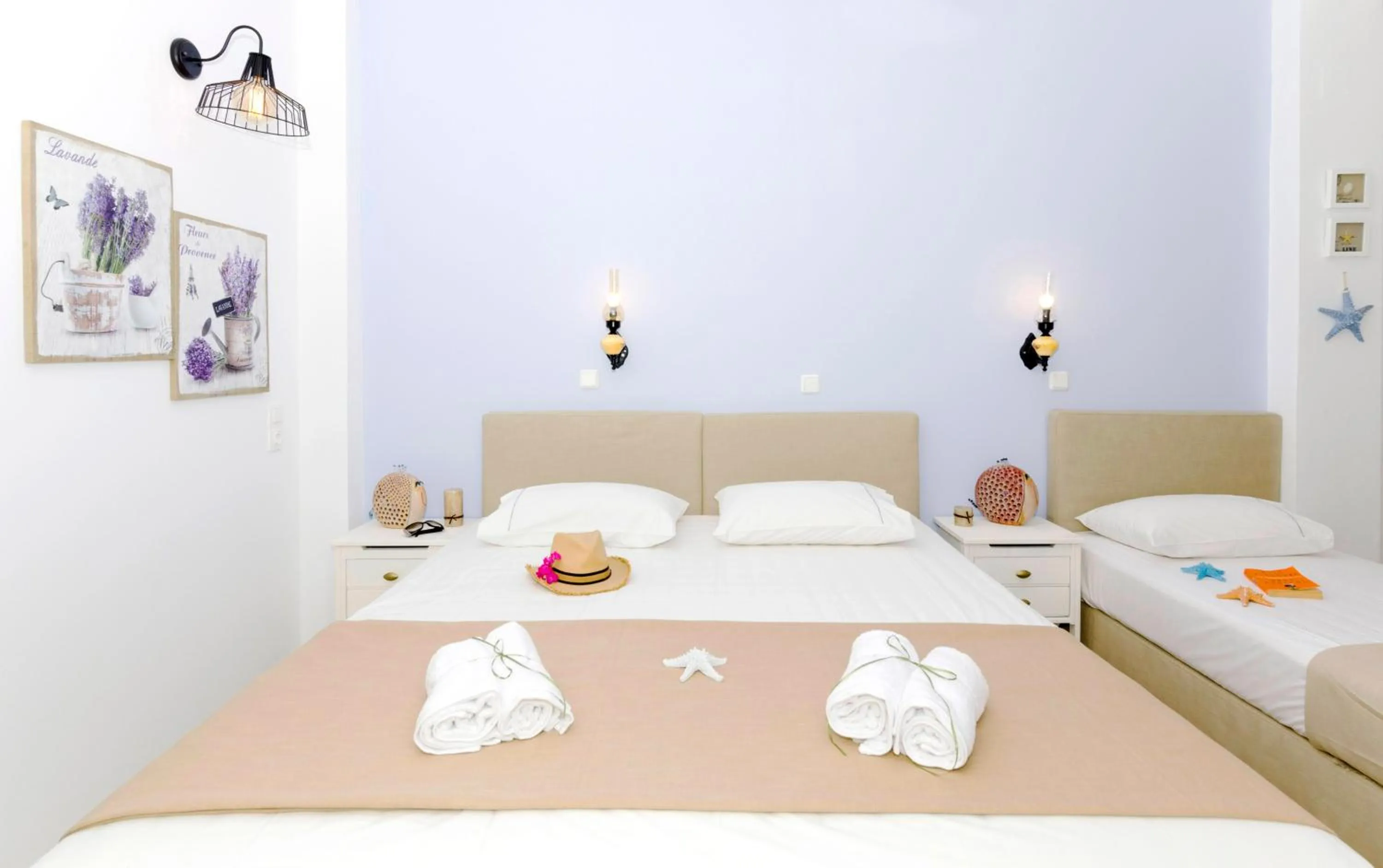 Bed in Gerani Studios