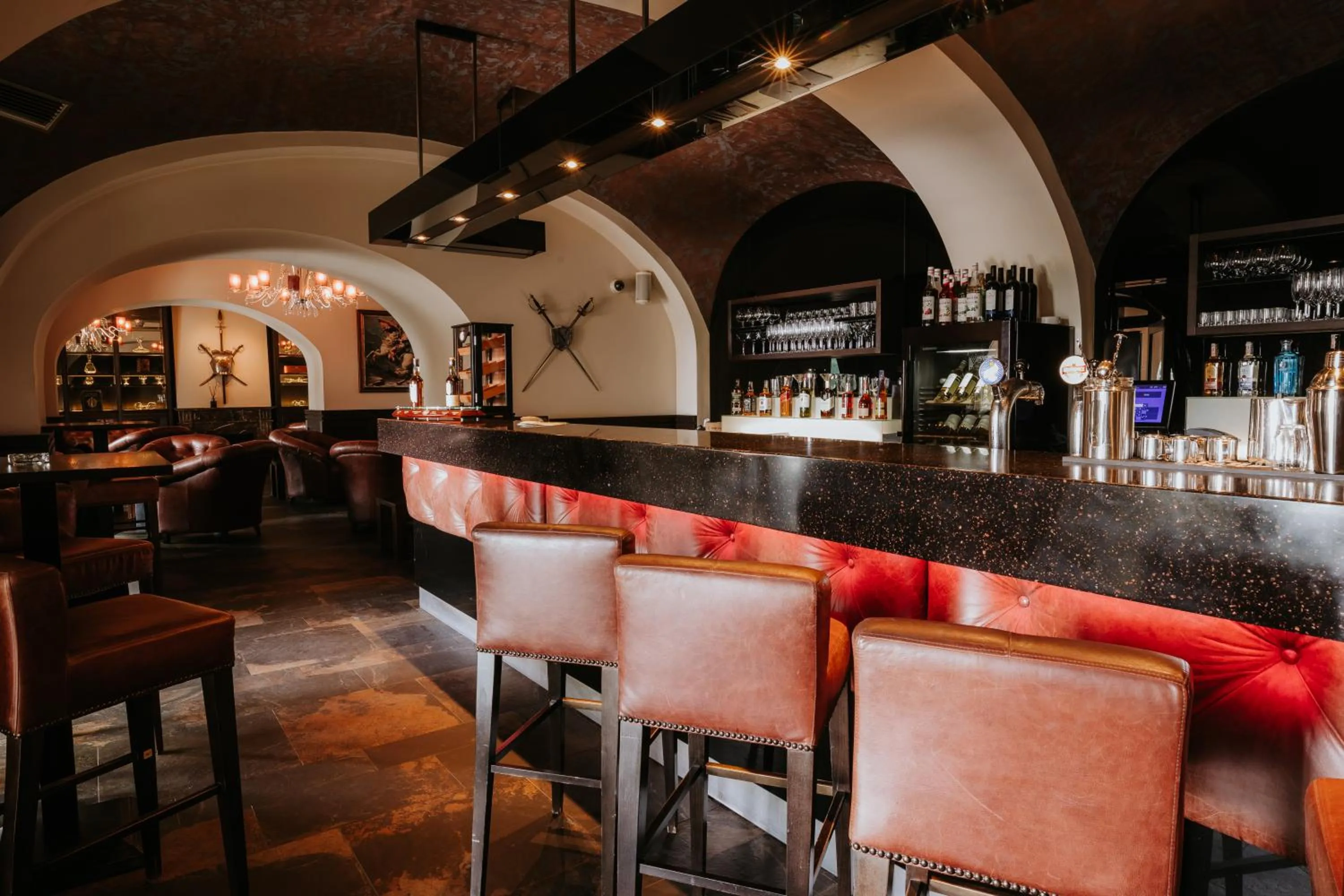 Lounge or bar in Hotel Bonaparte