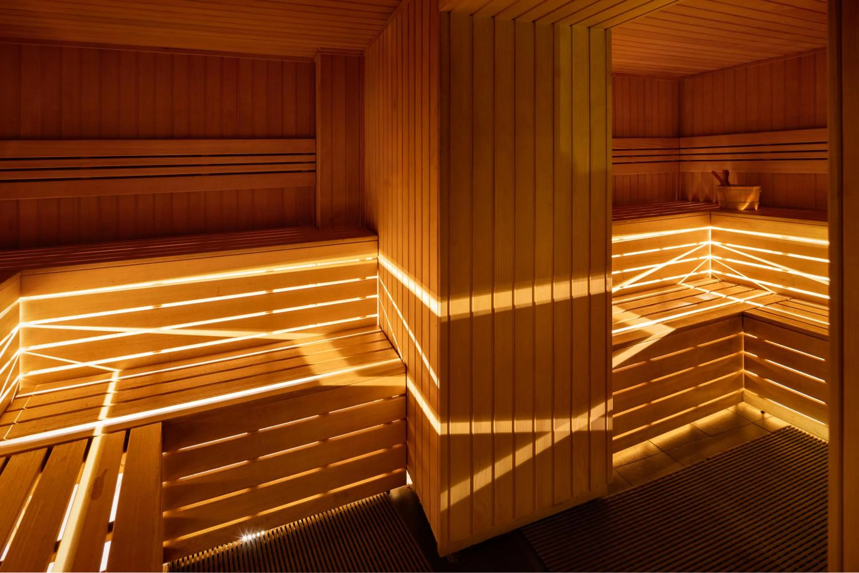 Sauna in Hotel Number Nine