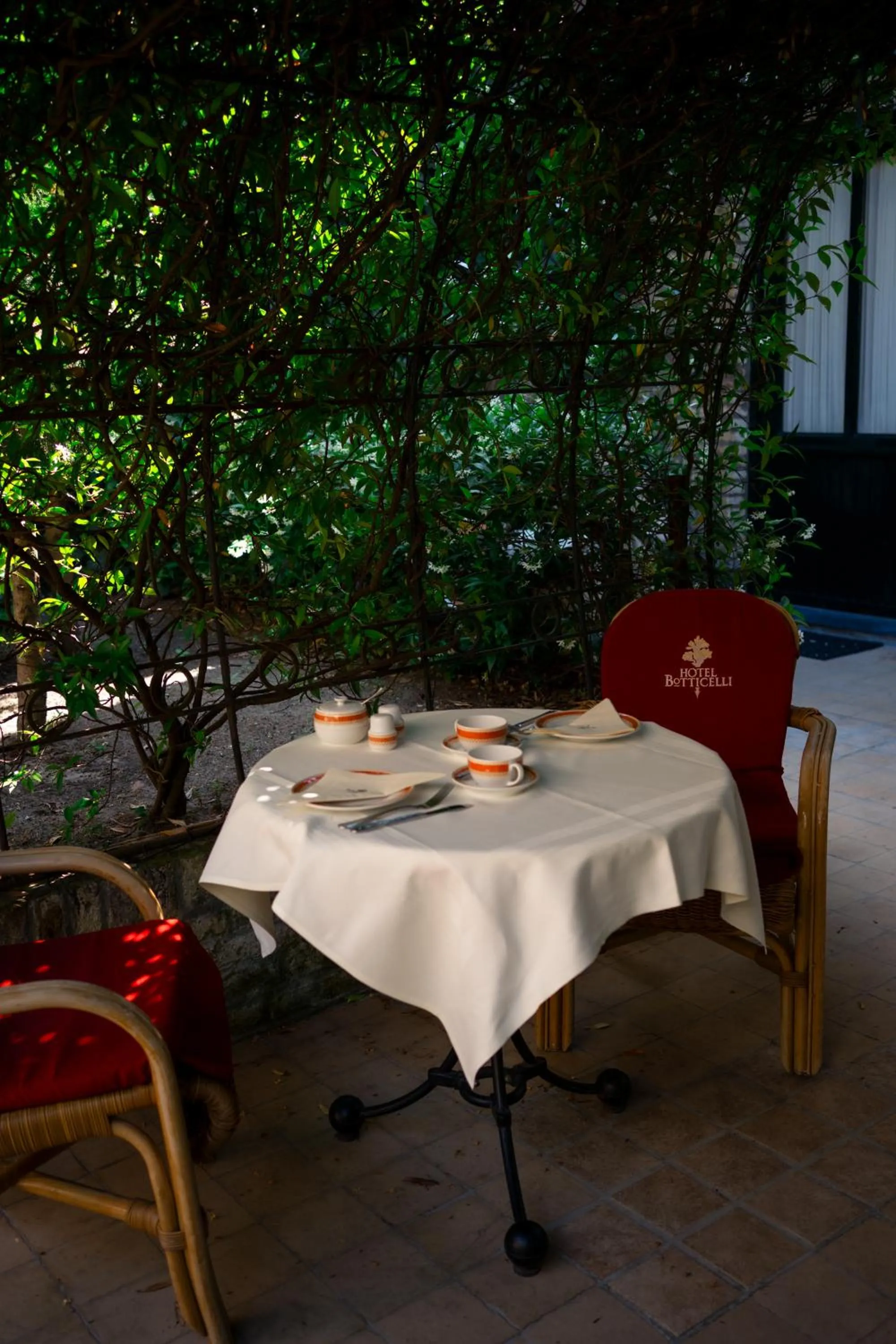 Garden in Hotel Botticelli