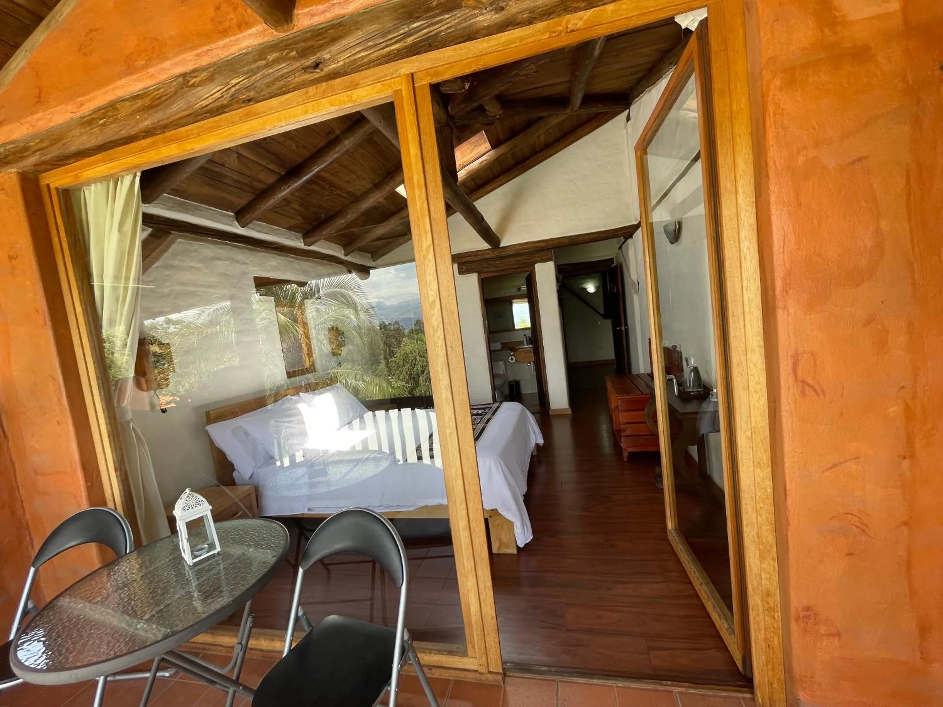 Bed in Ilatoa Lodge