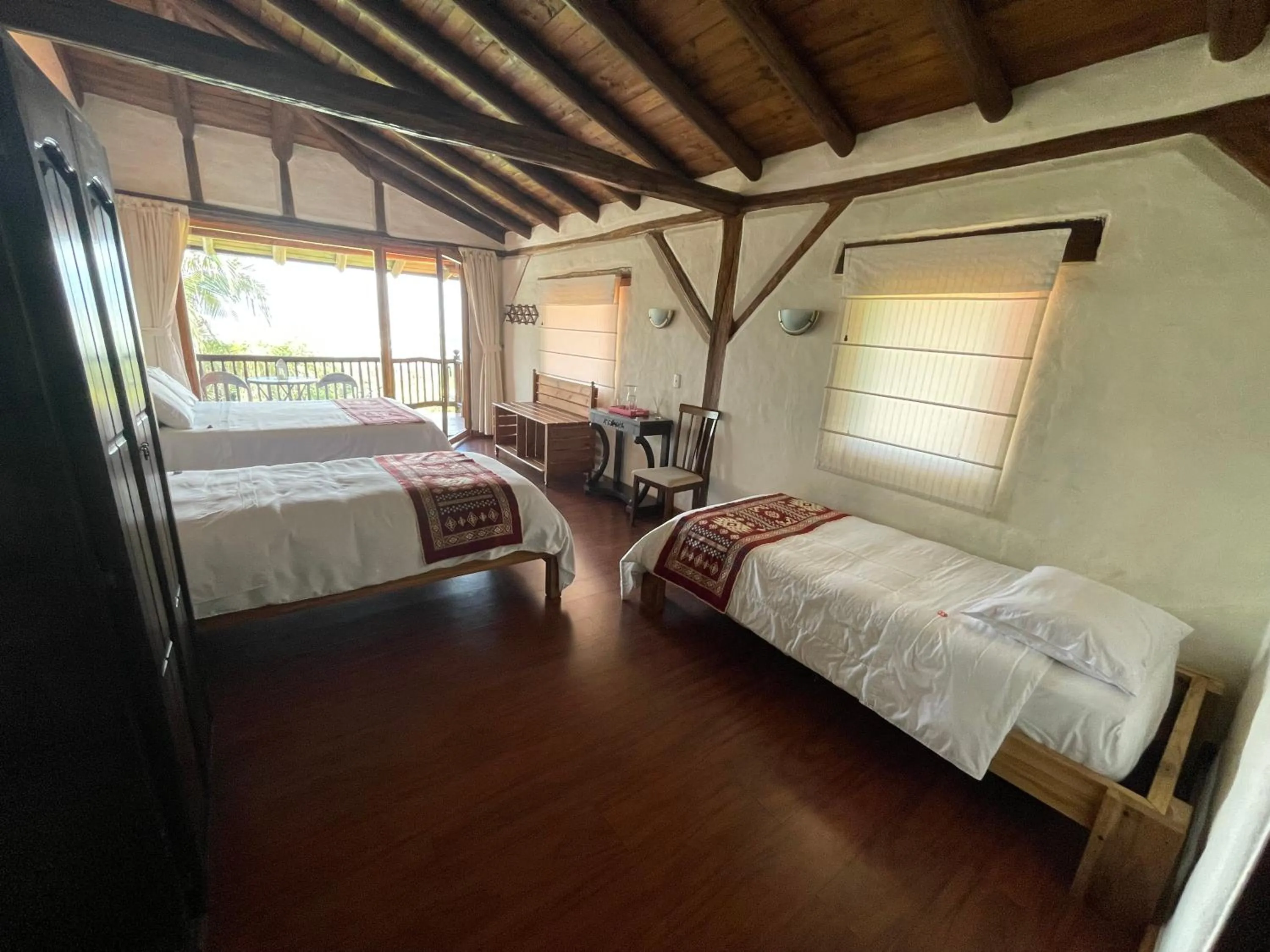 Bed in Ilatoa Lodge
