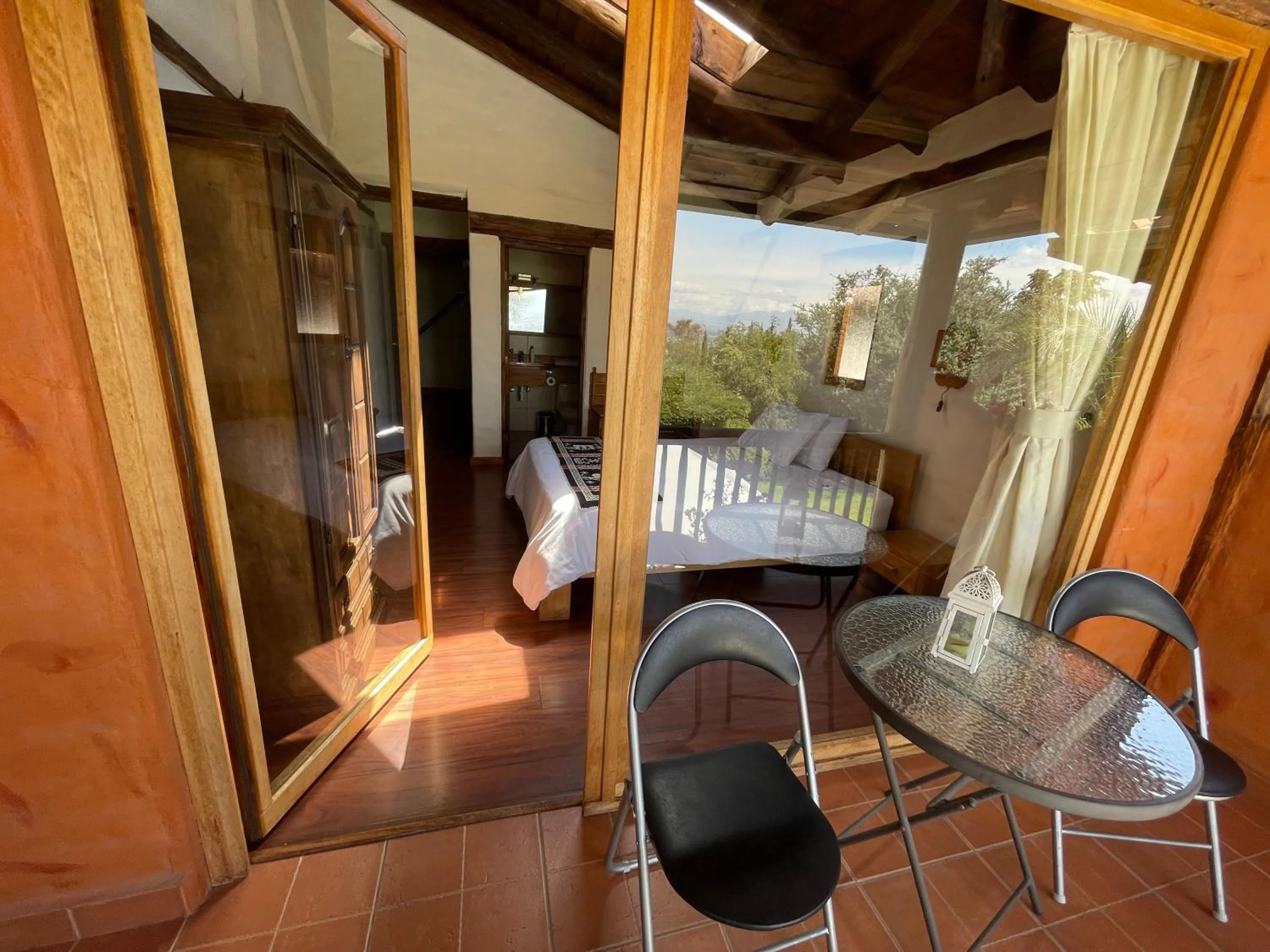 Bed in Ilatoa Lodge